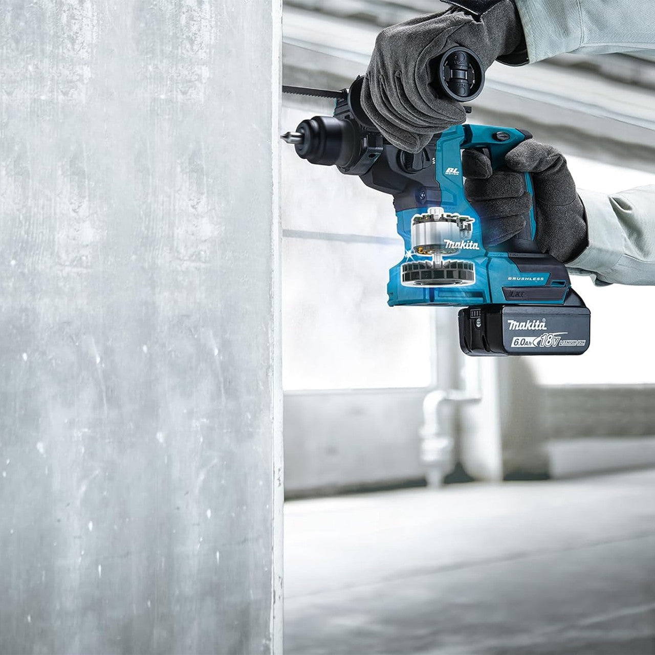 Makita 18V LXT Brushless SDS Plus Rotary Hammer Body Only 500W DHR183Z
