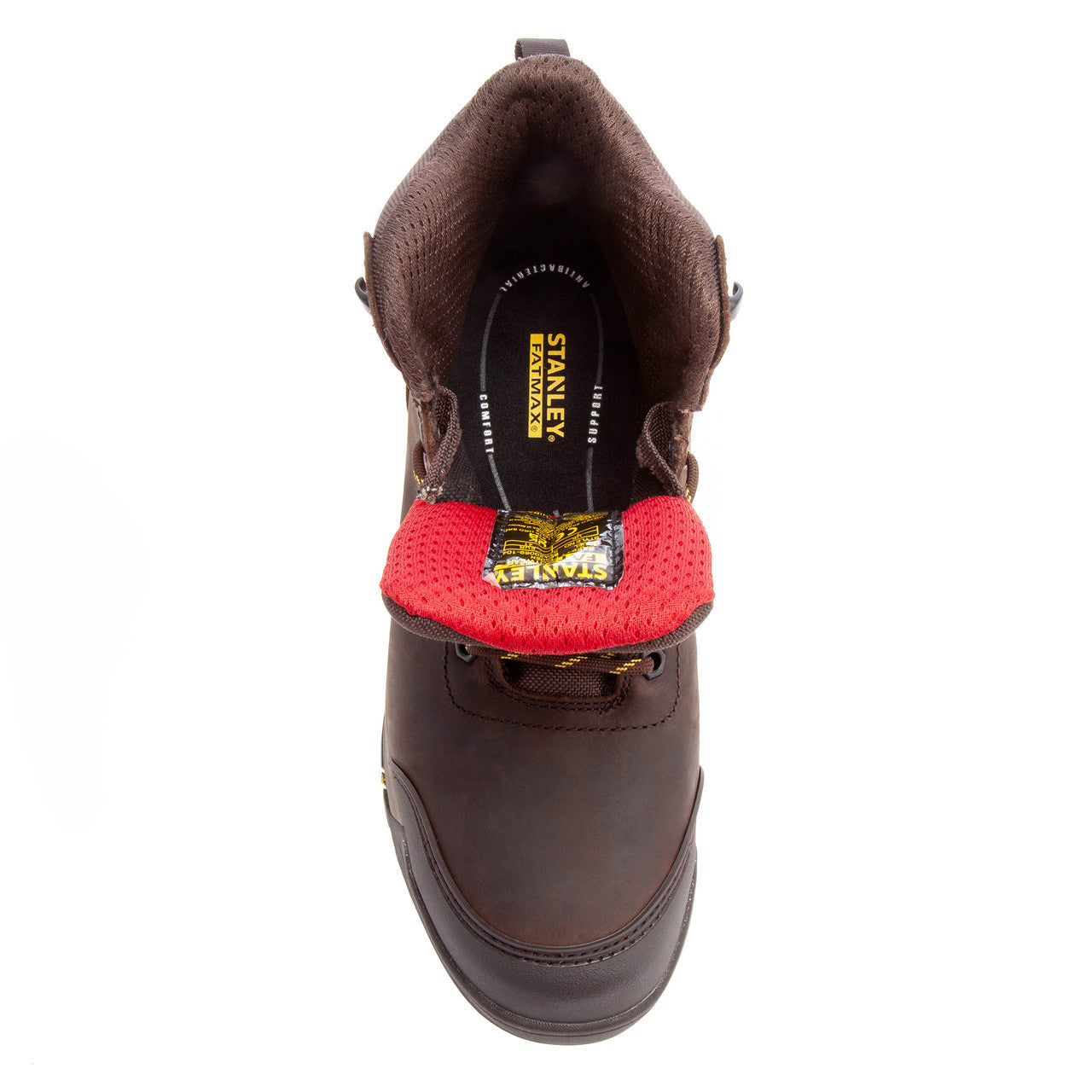 Stanley FatMax Bergen Safety Boots Brown Steel Toe And Midsole Size 11
