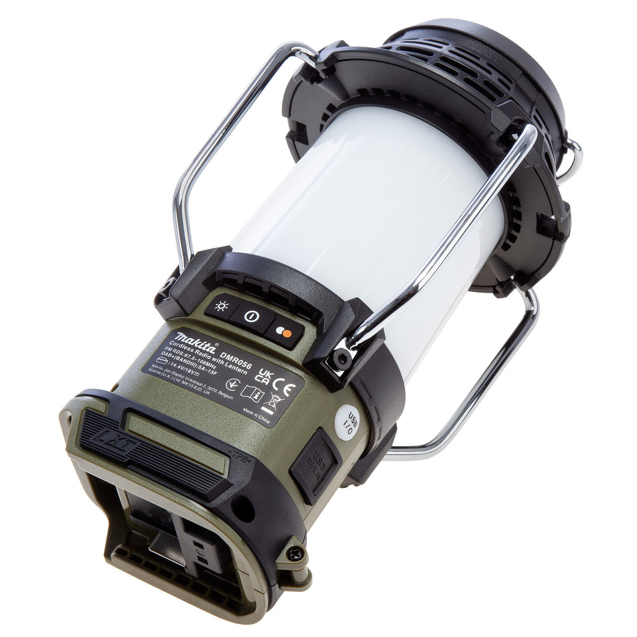 Makita 18V/14.4V LXT AM/FM Bluetooth DAB/DAB+ Radio Lantern Body Only DMR056O