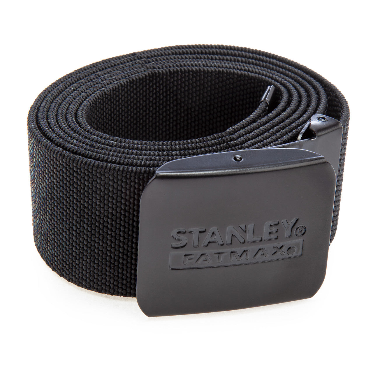 Stanley FatMax Elasticated Work Belt Black Metal Buckle Max 46 inches 117cm