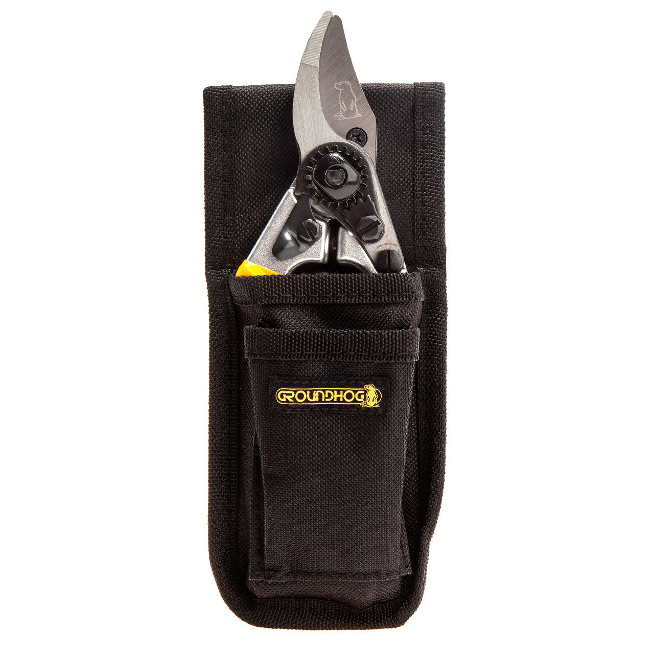 Groundhog Bypass Secateurs & Pouch 200mm Cutting Dia 18mm G1300002