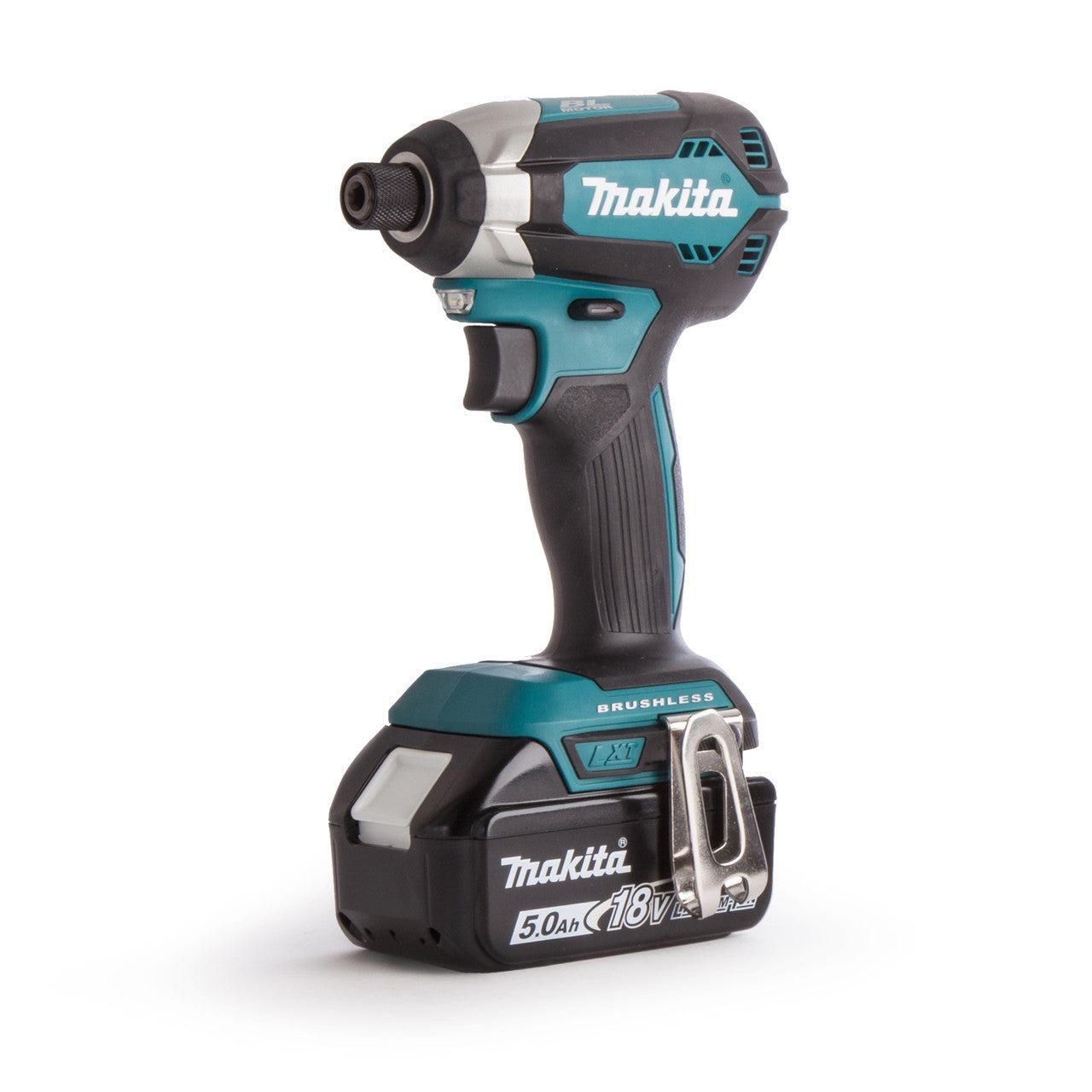 Makita 18V Combi Drill & Impact Driver Twin Pack 2 x 5.0Ah Batteries DLX2180TJ