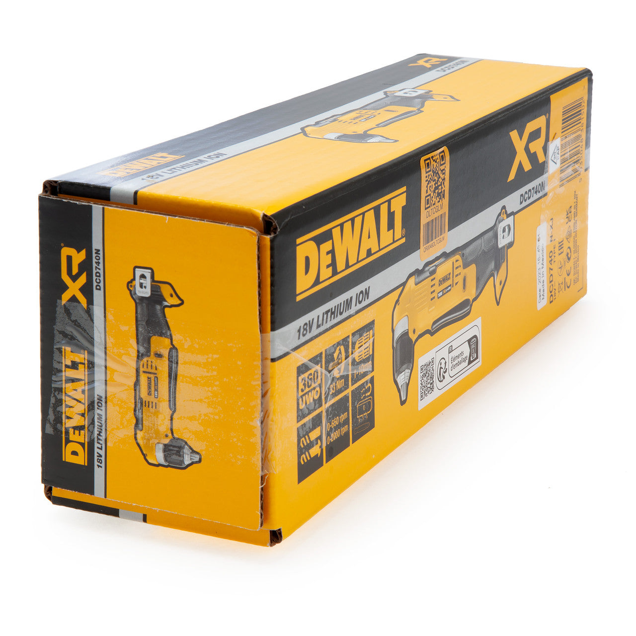 Dewalt DCD740N 18V XR 2-Speed Angle Drill (Body Only)