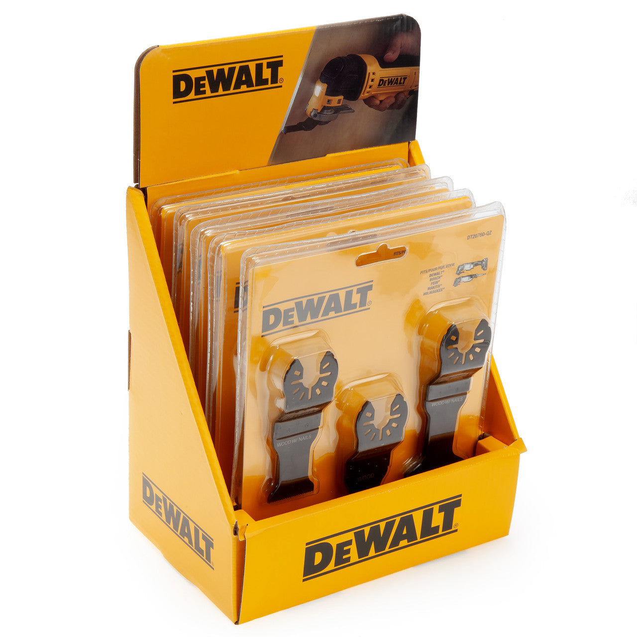 Dewalt Multi-Tool Accessory Set 3 Piece For Wood Nails And PVC DT20760
