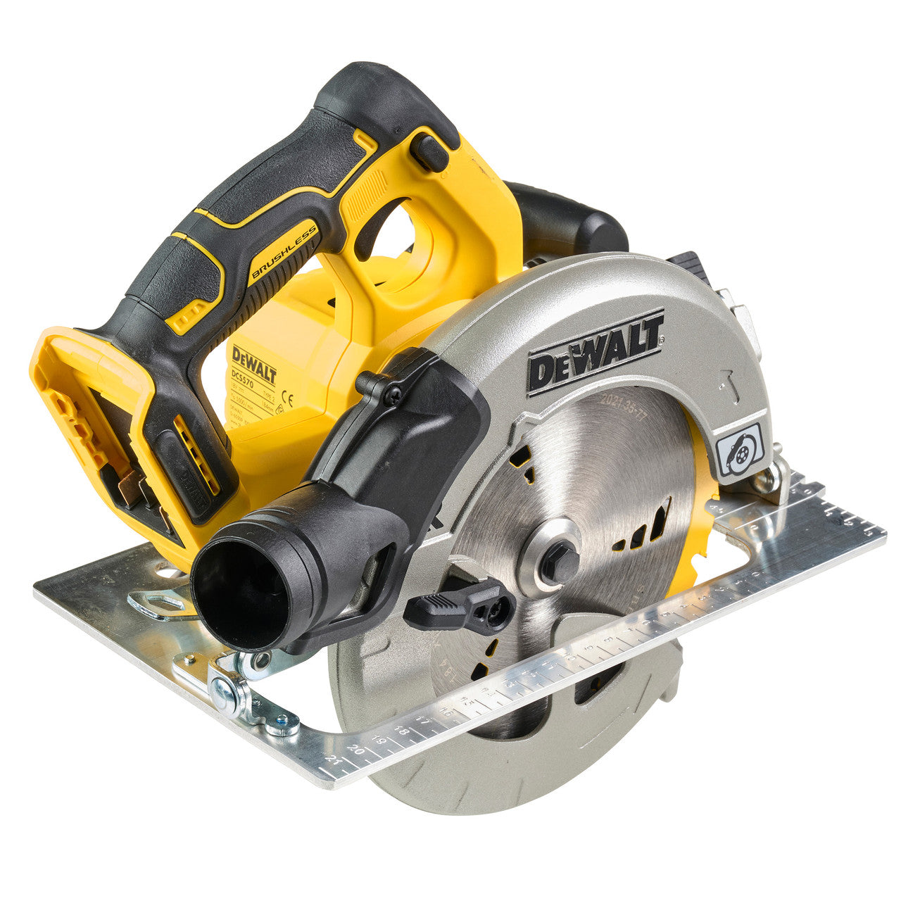 Dewalt 18V XR 184mm Brushless Circular Saw Body Only Bevel Capacity: 57° DCS570N