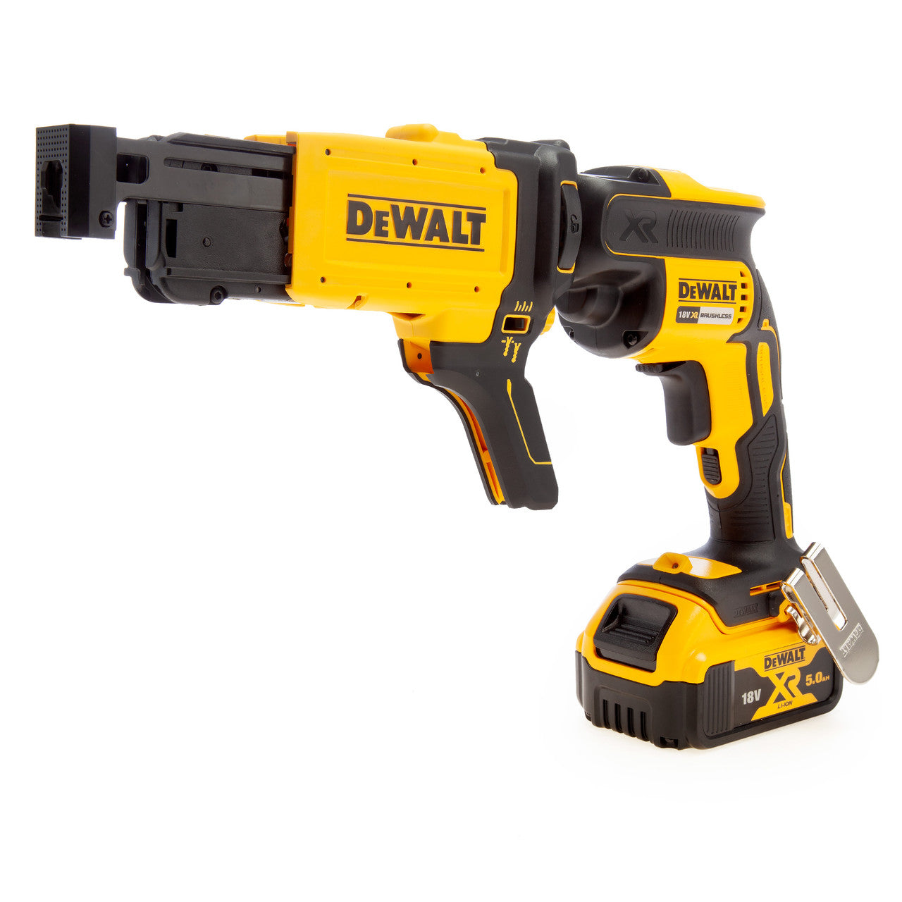 Dewalt 18V Brushless Collated Drywall Screwdriver 1 x 5.0Ah Battery DCF620P1K