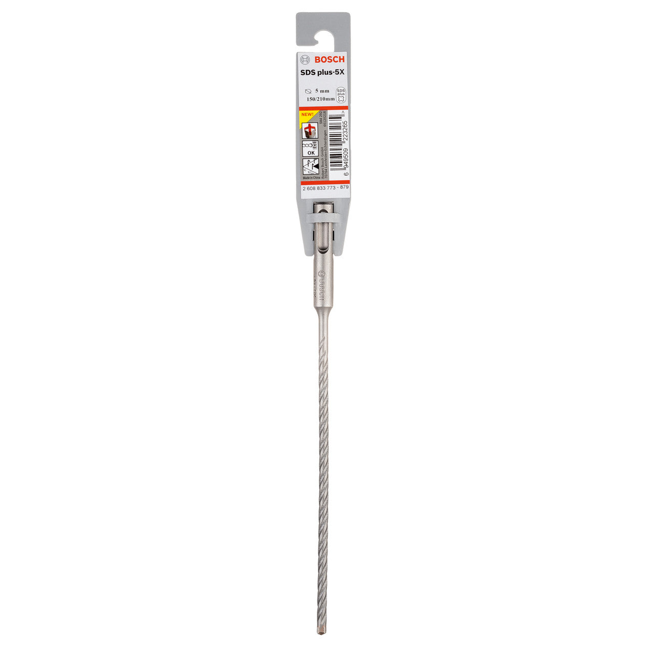 Bosch SDS+ 5X Masonry Drill Bit 5 x 150 x 210mm 2608833773