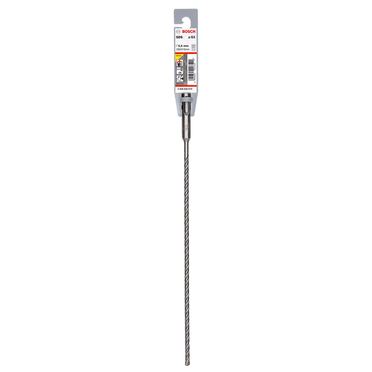 Bosch SDS+ 5X Masonry Drill Bit 5.5 x 250 x 310mm 2608836610
