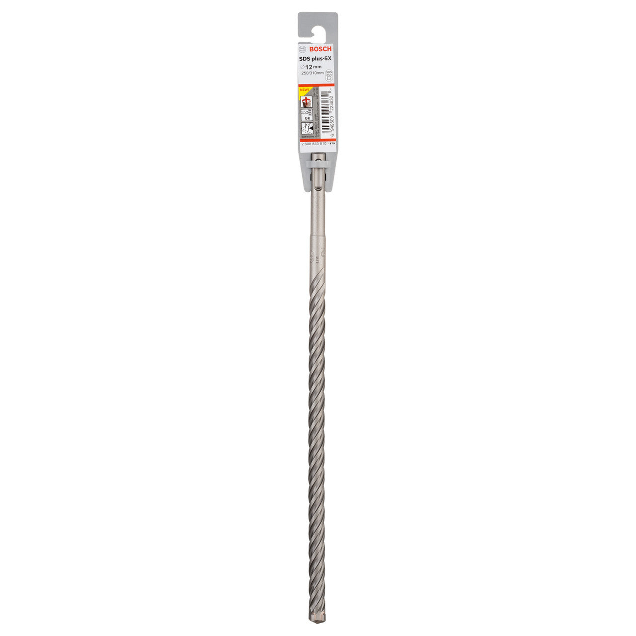 Bosch SDS+ 5X Masonry Drill Bit 12 x 250 x 310mm 2608833810