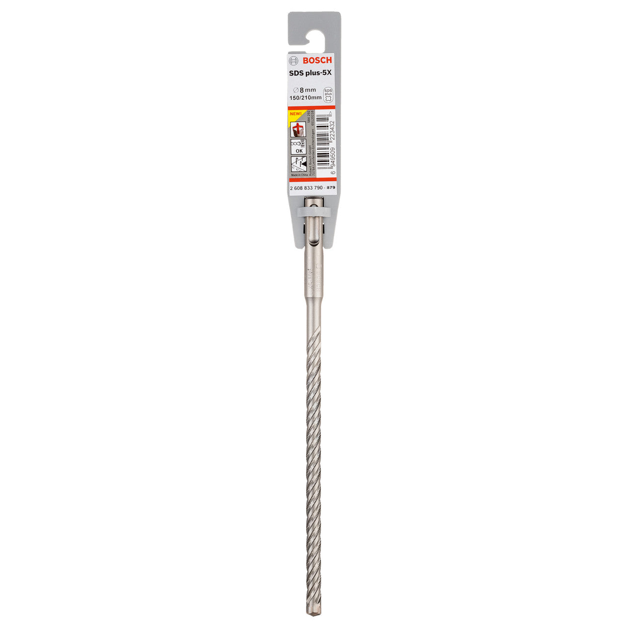 Bosch SDS+ 5X Masonry Drill Bit 8 x 150 x 210mm 2608833790