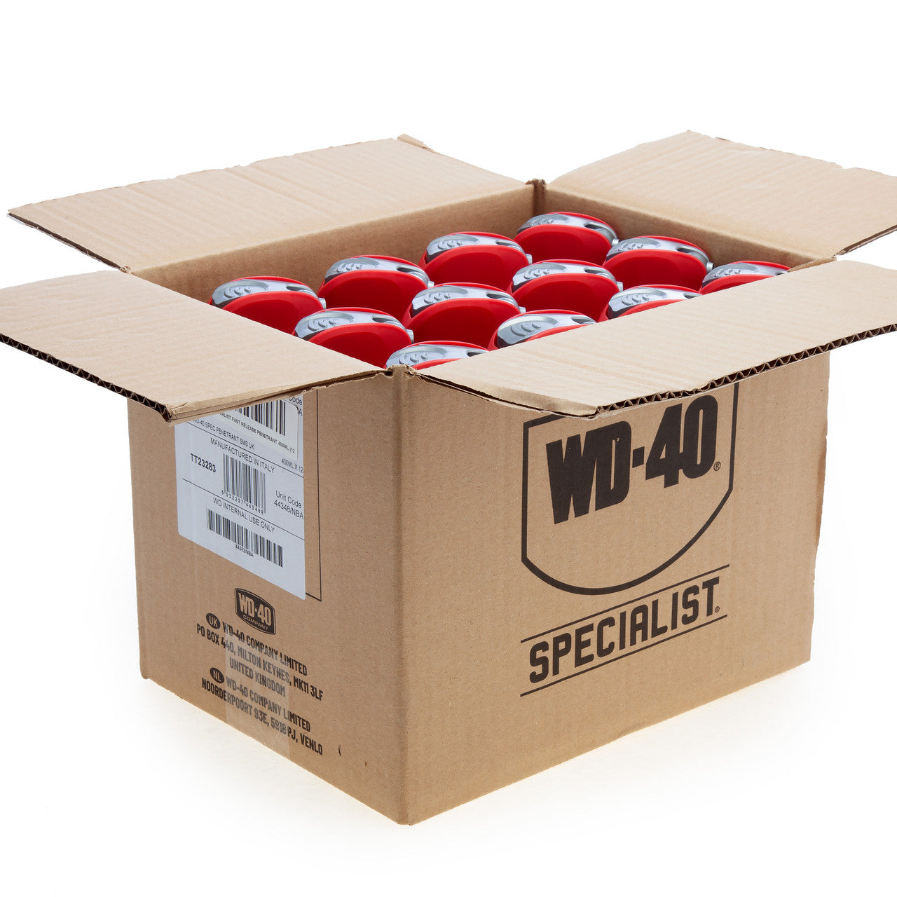 WD40 Specialist Fast Release Penetrating Oil Spray 400ml Pack Of 12 WD40-44362