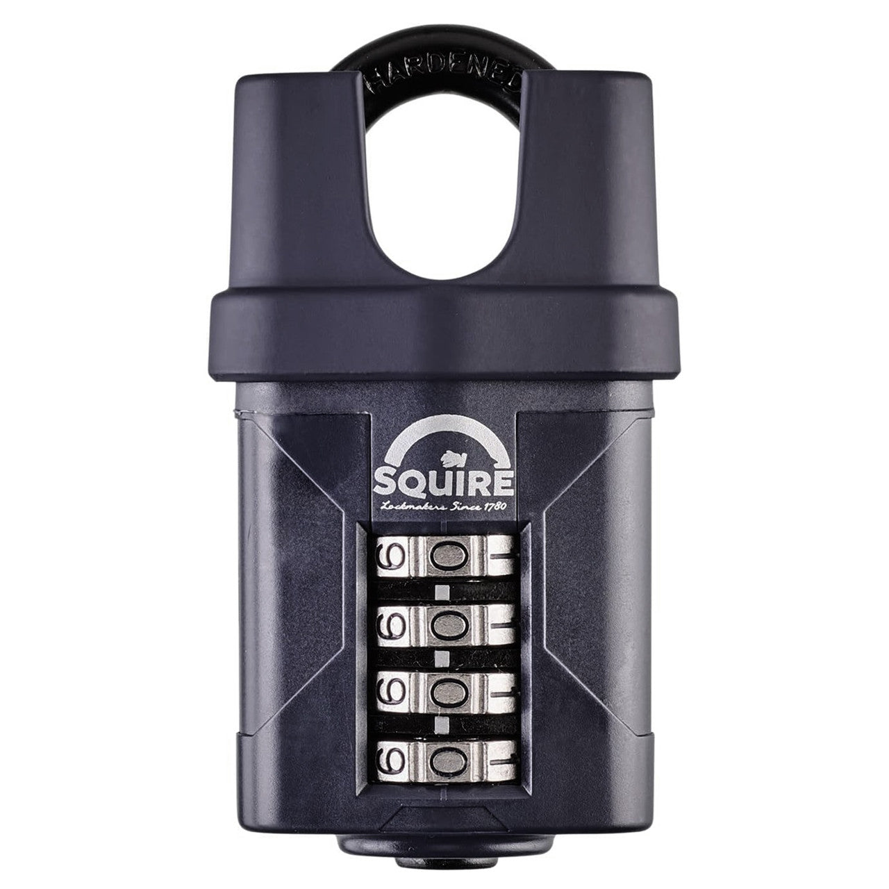 Henry Squire Combination Padlock 4 Wheel Closed Shackle 50mm CP50CS