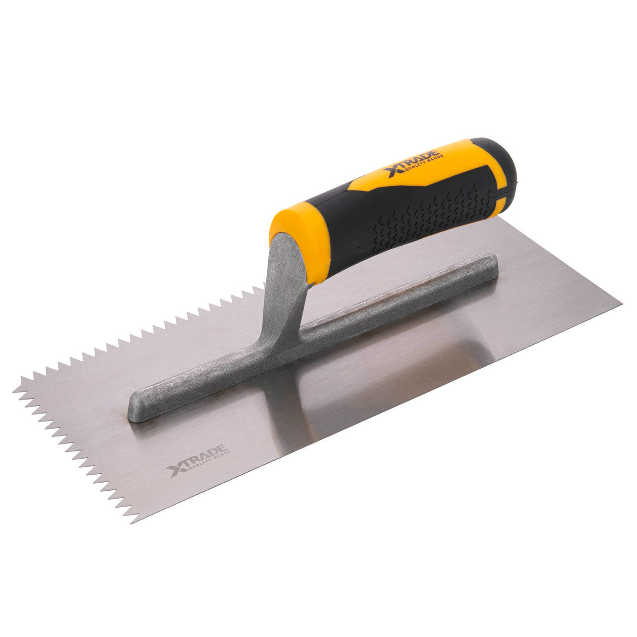 XTrade V-Notched Trowel 11″ 279mm Ergonomic Handle X0900140