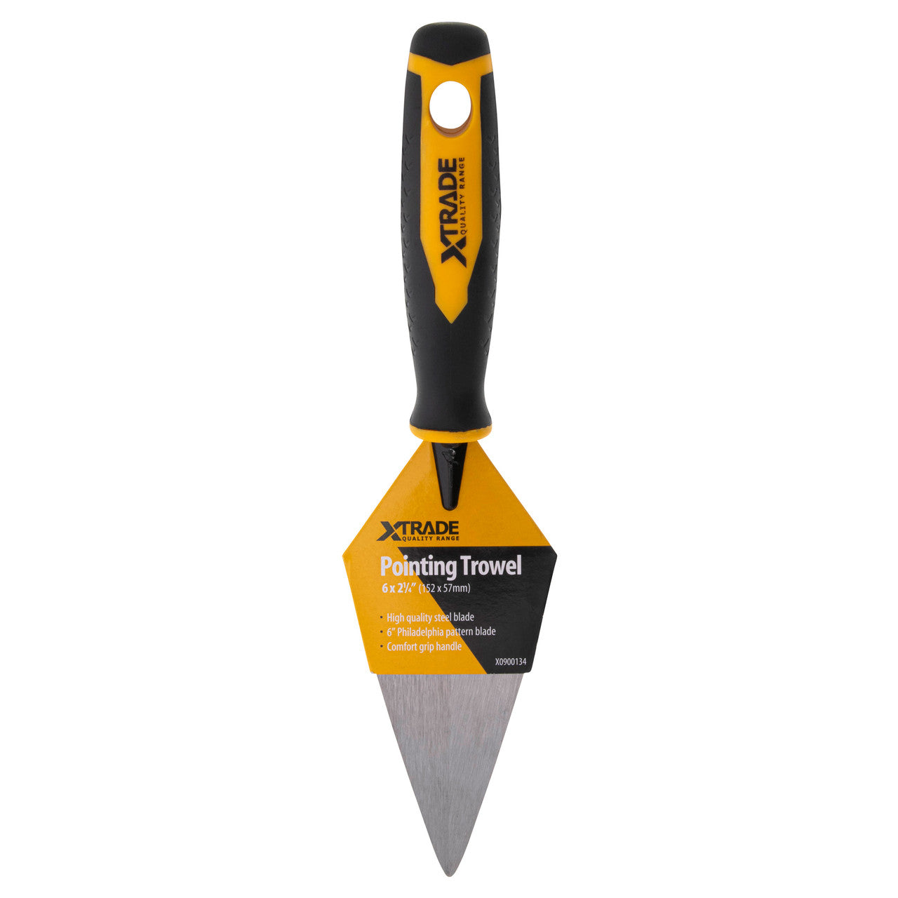 XTrade Pointing Trowel 6″ 152mm Ergonomic Handle Steel Blade X0900134