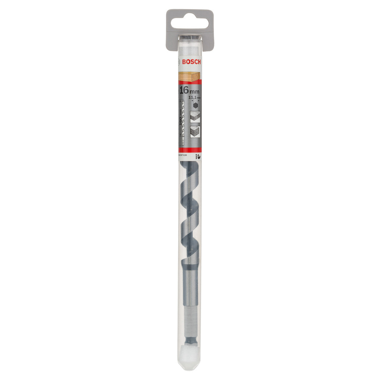 Bosch Auger Drill Bit with Hex Shank 16 x 160 x 235mm 2608597630