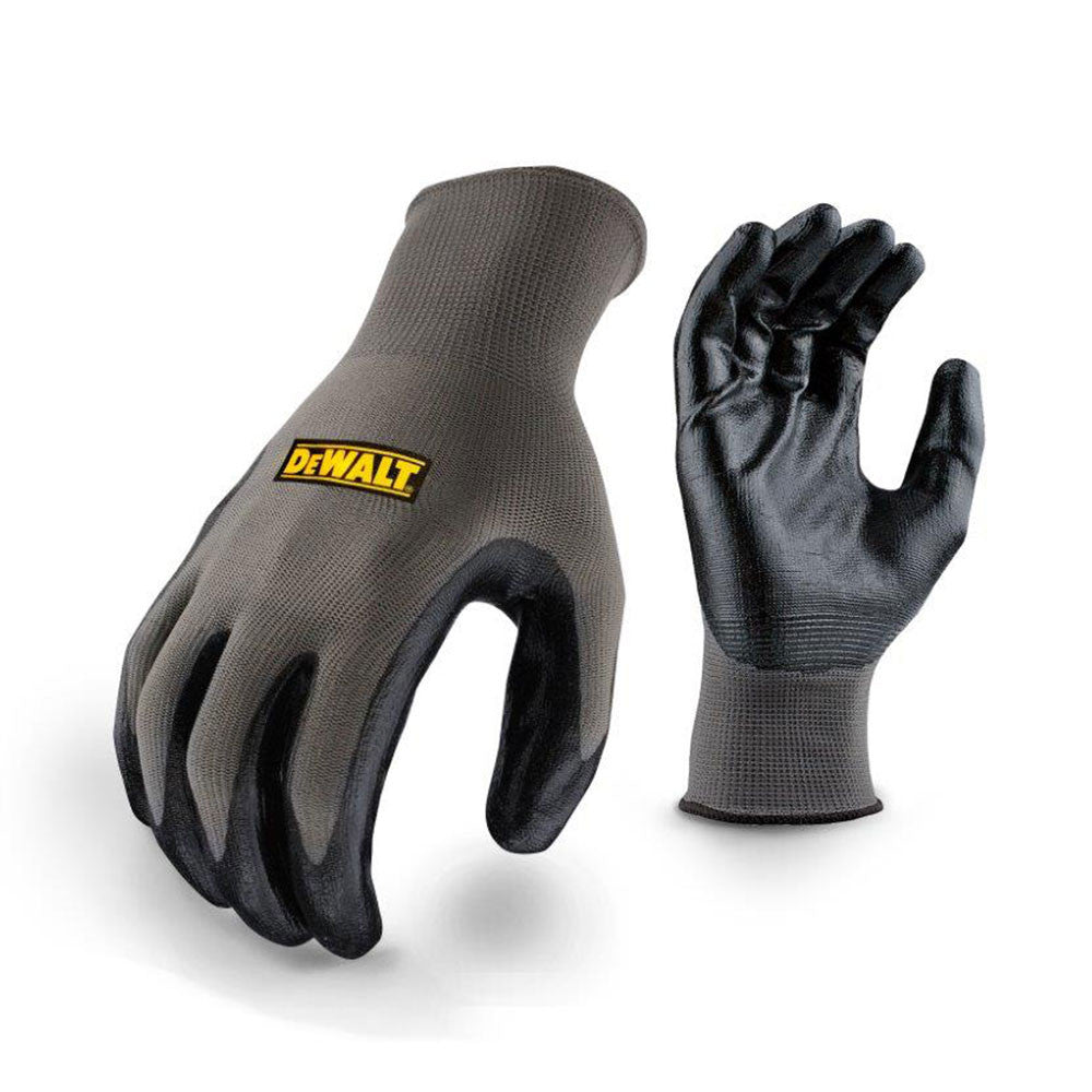 Dewalt Smooth Nitrile Coated Work Gloves Large DPG66L EU