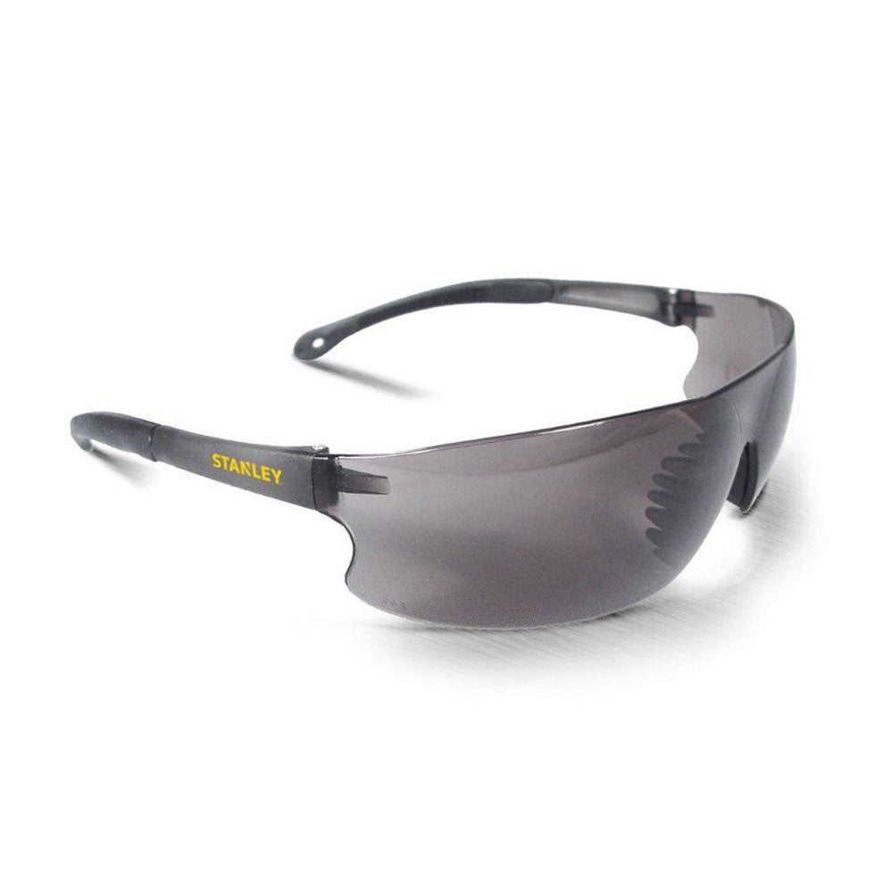 Stanley Frameless Safety Glasses Smoke Rubber Tipped Temples SY120-2D EU