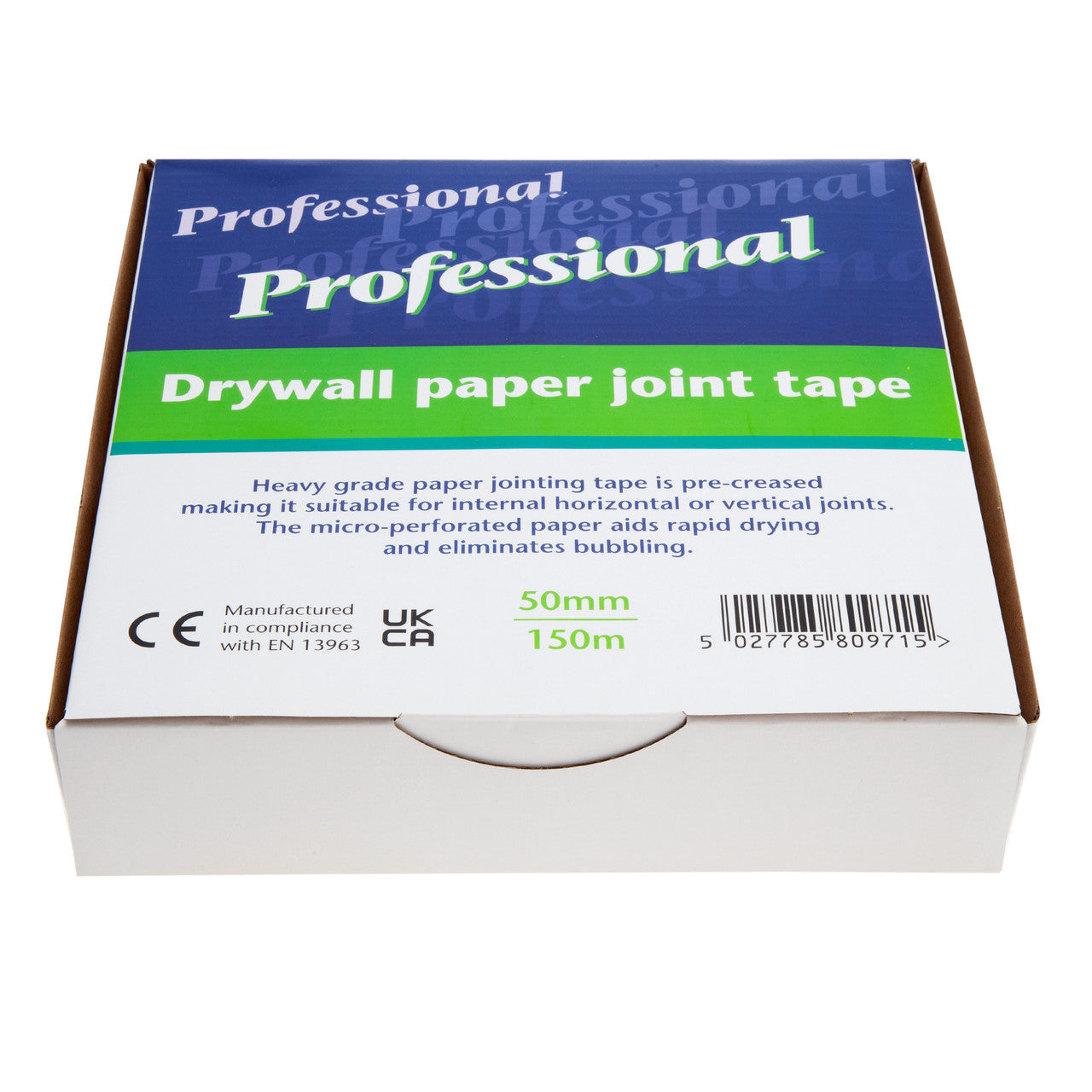 Ultratape Professional Drywall Paper Joint Tape 50mm x 150m 080450150BC