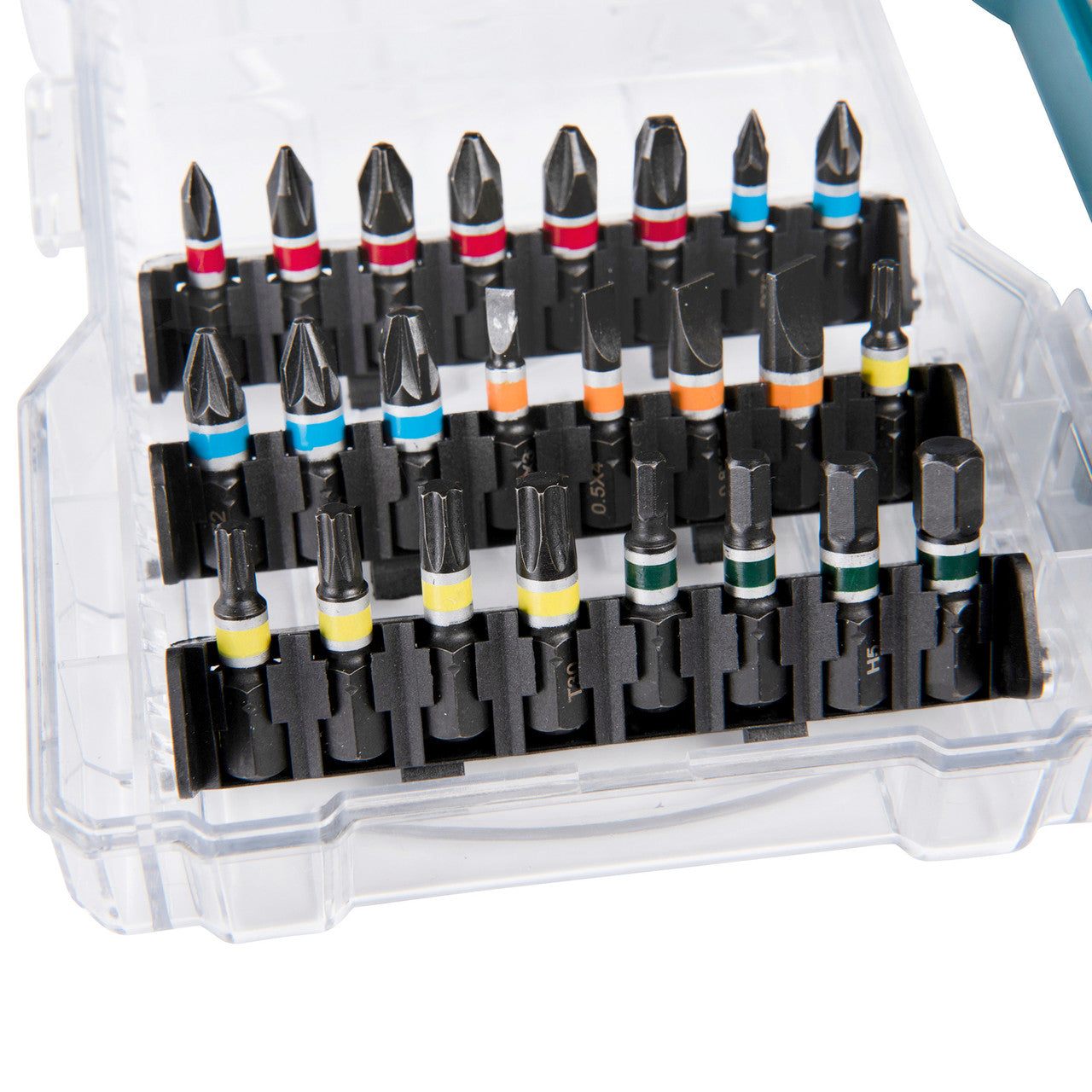 Makita Assorted Screwdriver Bit Set 32 Piece 25mm And 75mm Long E-07076