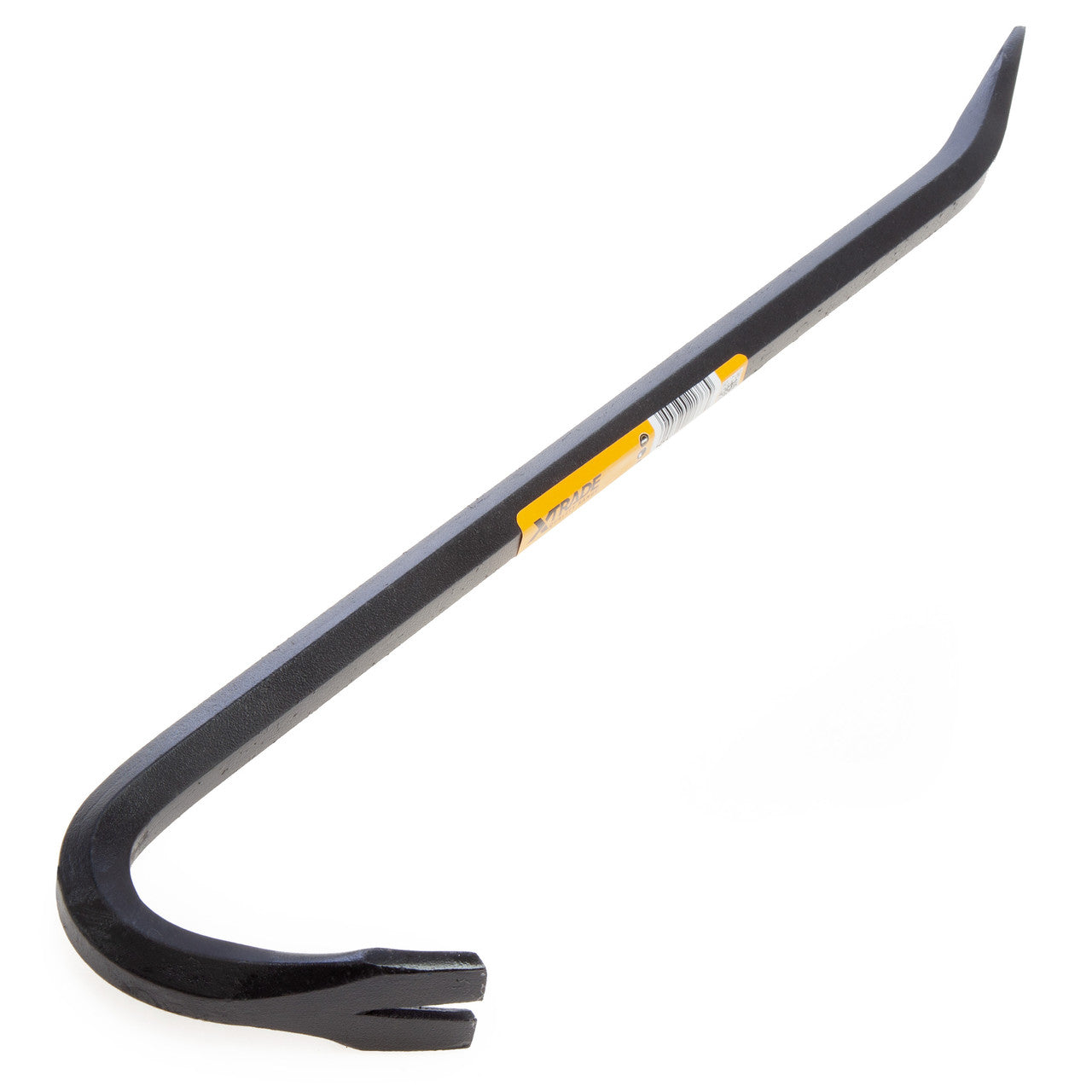 XTrade Wrecking Bar 450mm 18" With Chisel End And Swan Neck Pulls Nails X0900163