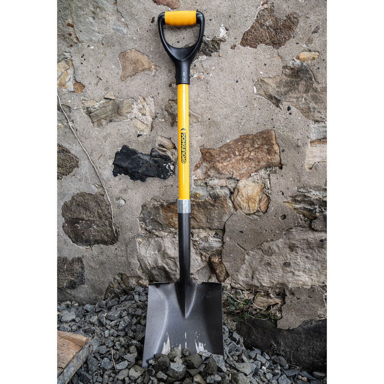Groundhog Square Mouthed Shovel Pack of 6 Heavy Duty Steel Blade G1300008-6