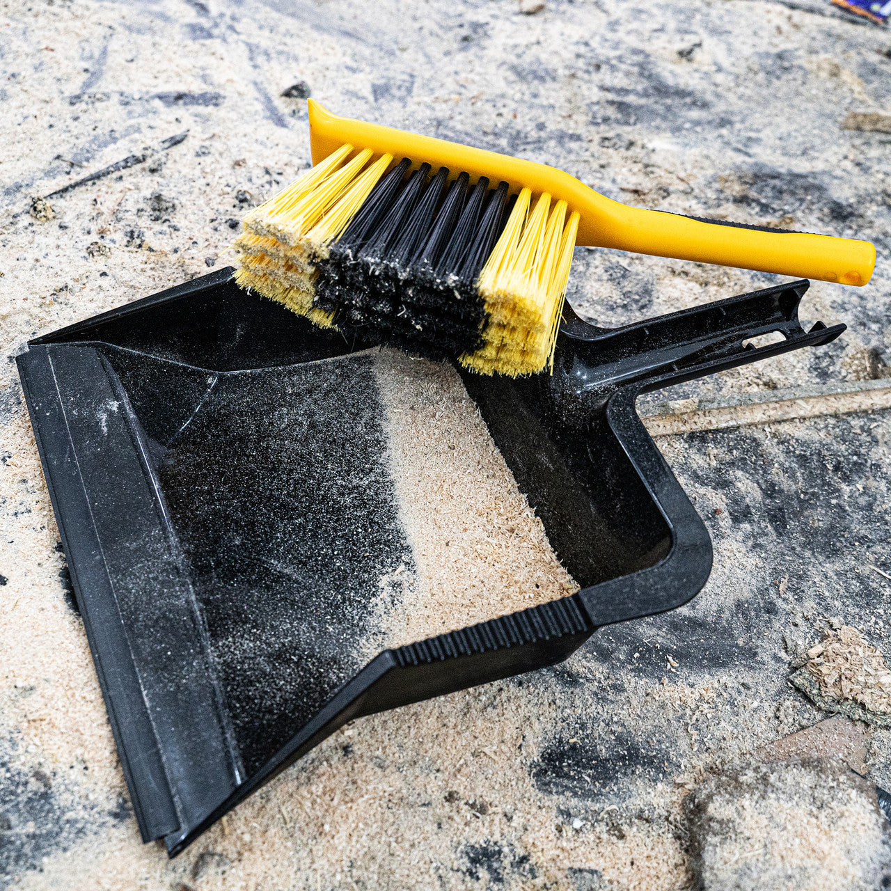 XTrade Heavy Duty Brush & Dustpan Set home offices workshops commercial X0600001