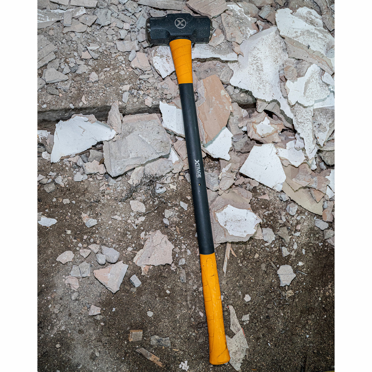 XTrade Sledge Hammer Fibreglass Handle 7lb Soft Grip Non Slip Shaft X0900081