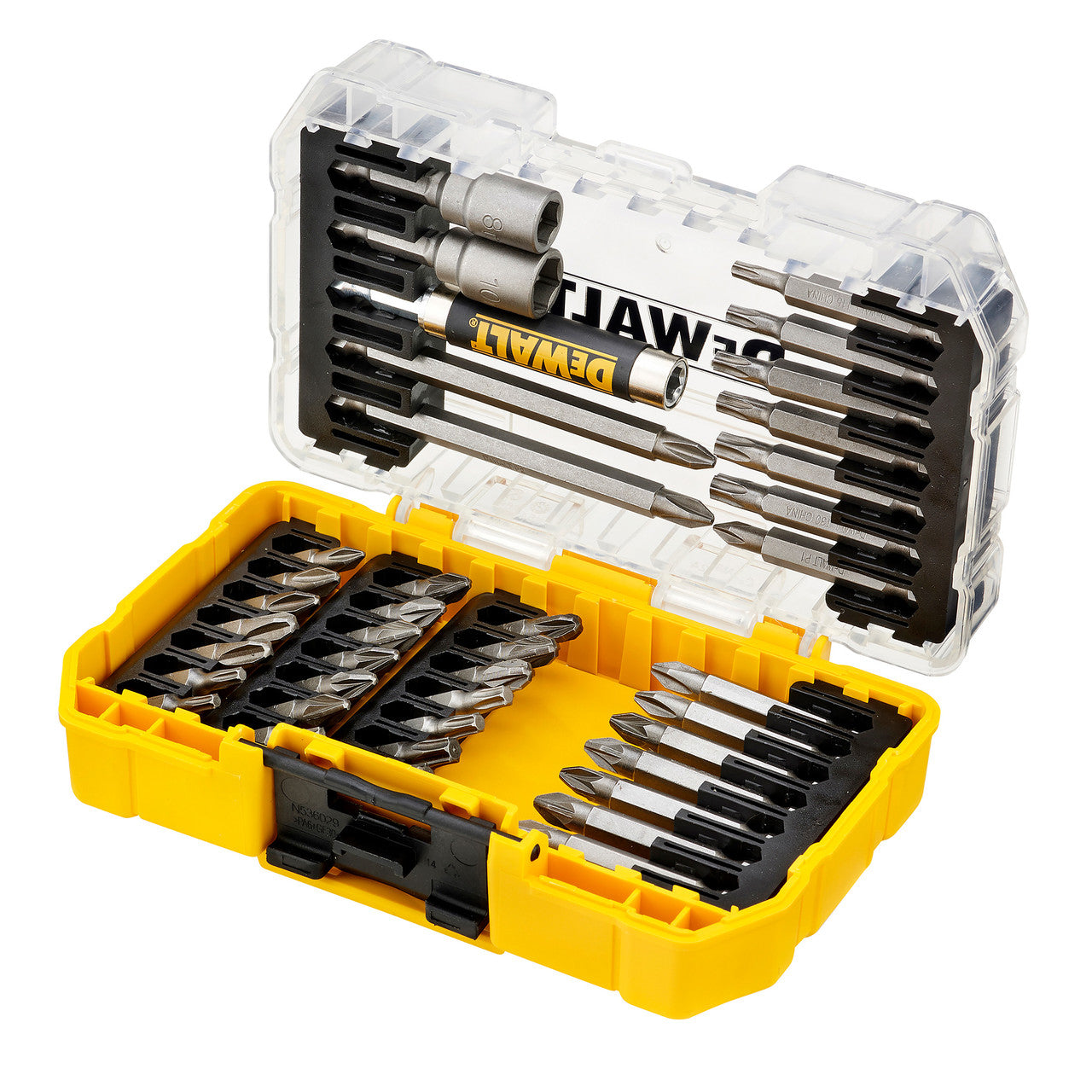 Dewalt Screwdriving Bit Set 40 Piece Mixed 1/4" Hex Drive DT70702
