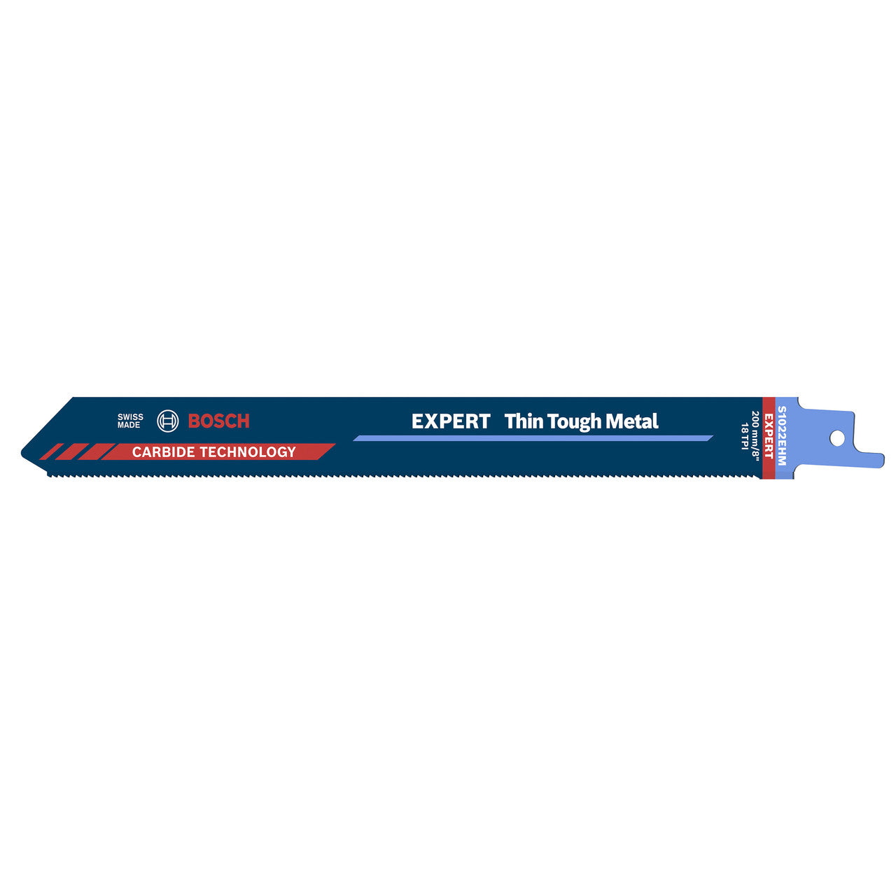 Bosch Expert Thin Tough Metal Reciprocating Saw Blade 200mm S1022EHM