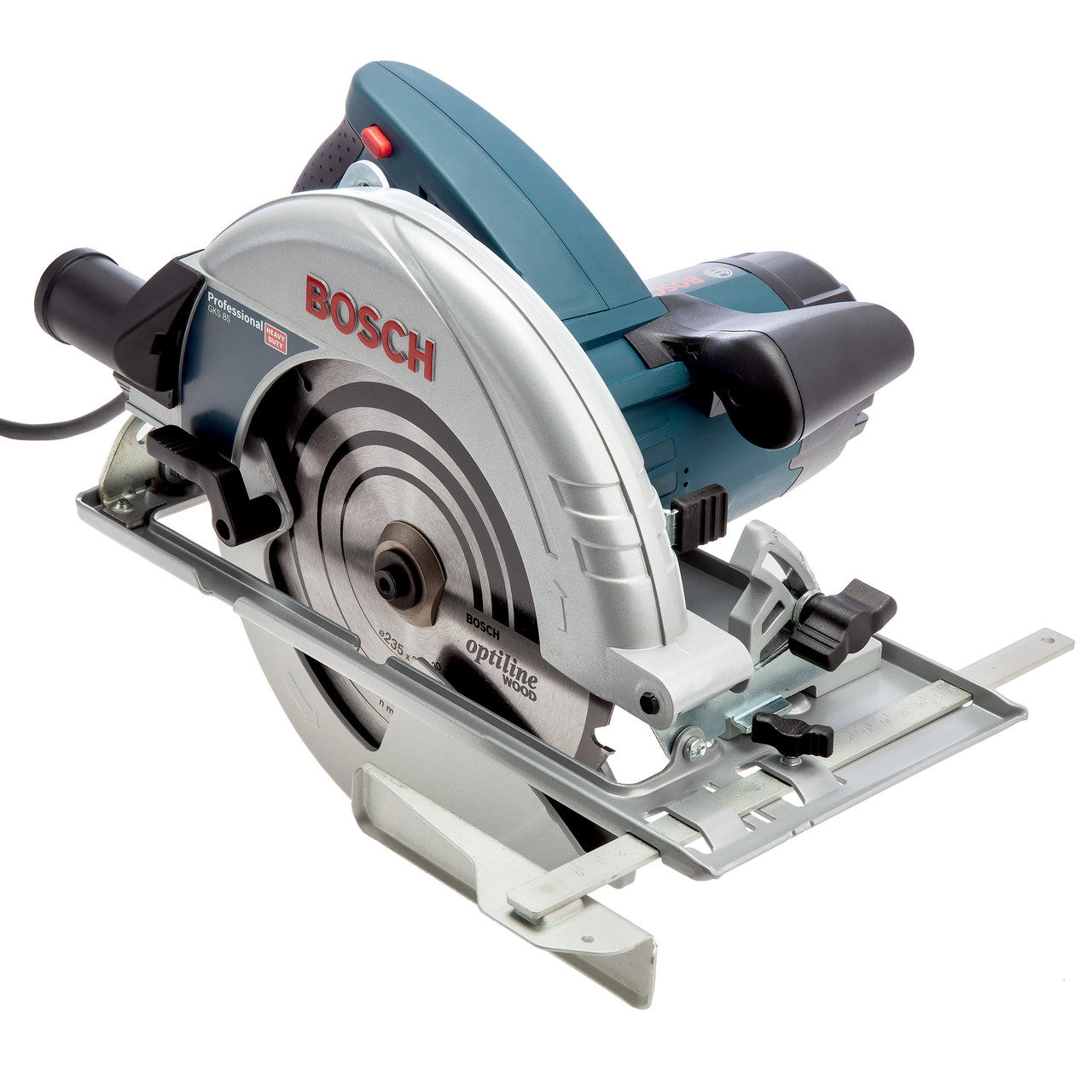 Bosch 9.1/4inch 235mm Hand Held Circular Saw 110V 2200W Cuts up to 85 mm GKS85