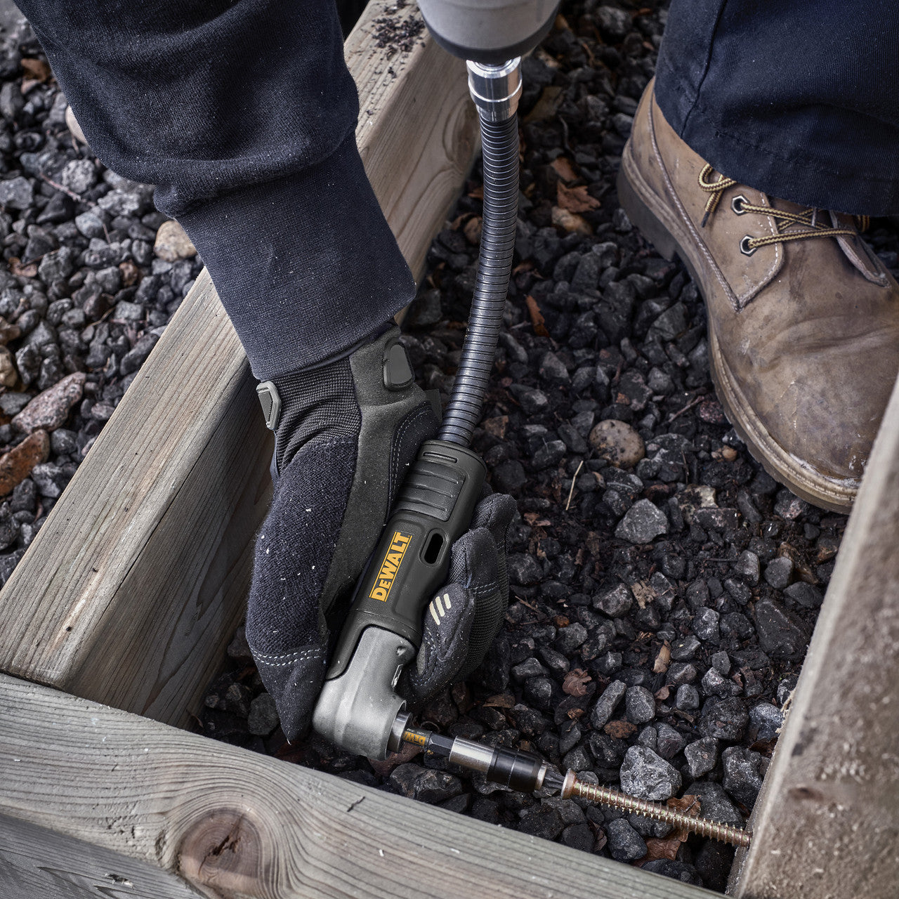 Dewalt Impact Modular Right Angle Attachment Drive 6.35mm / 1/4in DT20500