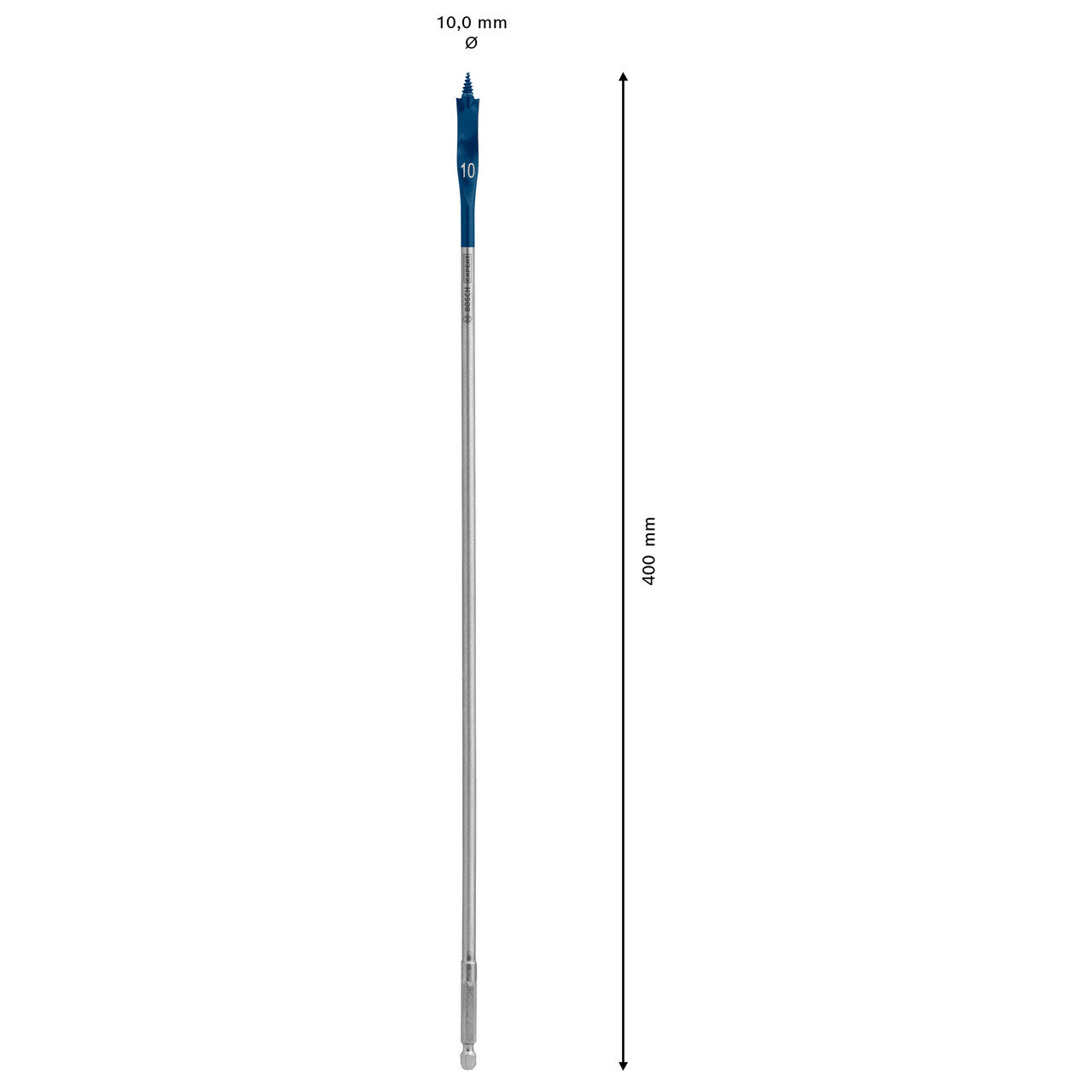 Bosch Expert SelfCut Speed Spade Wood Drill Bit 10mm x 400mm 2608900339