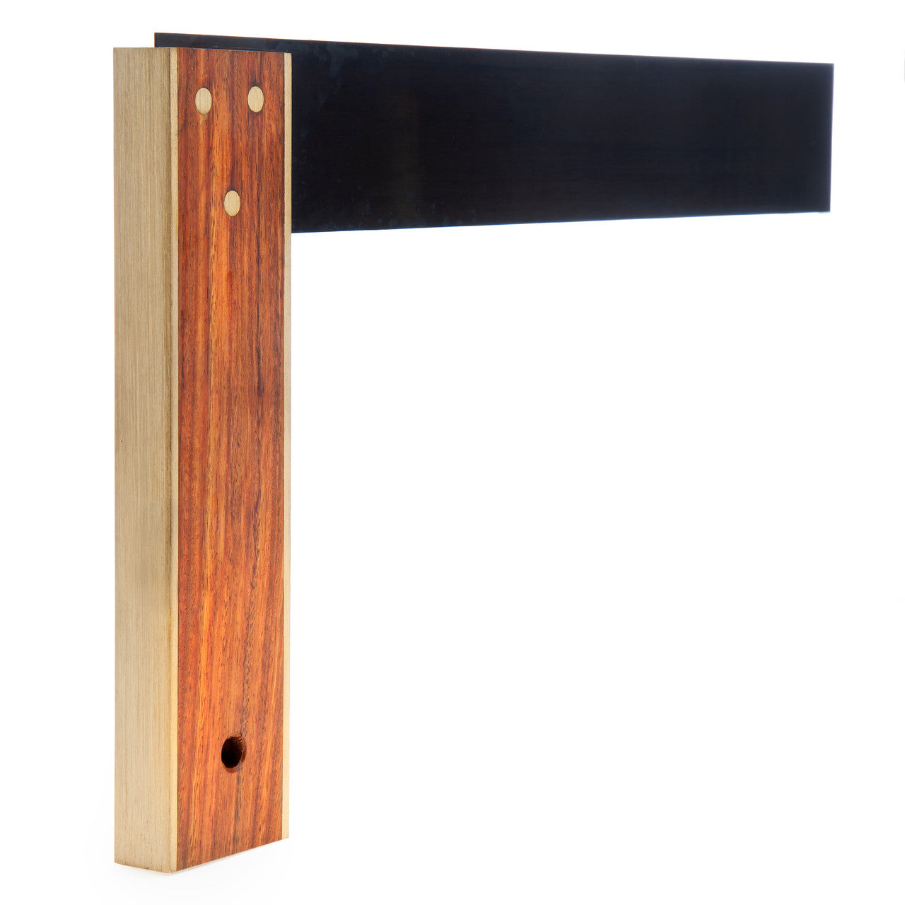 Spear & Jackson Carpenters Try Square 12in Hardwood Brass At Top & Bottom CTS12