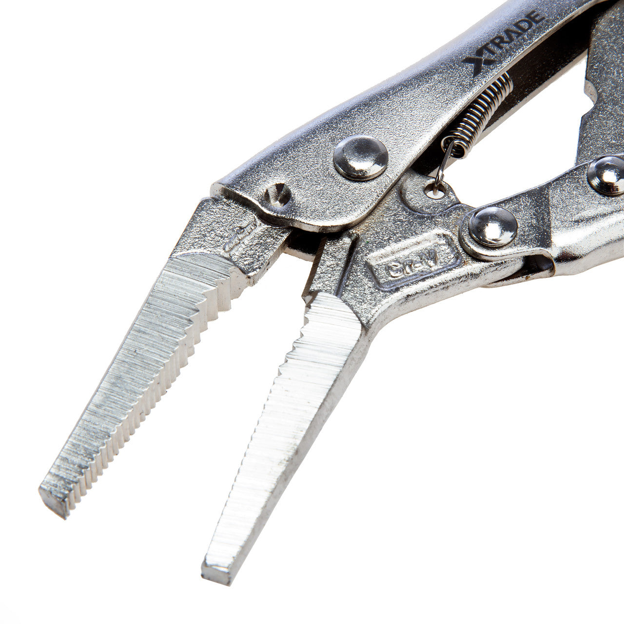 XTrade 6" 165mm Long Nose Locking Pliers Quick Release Machined Jaws X0900205