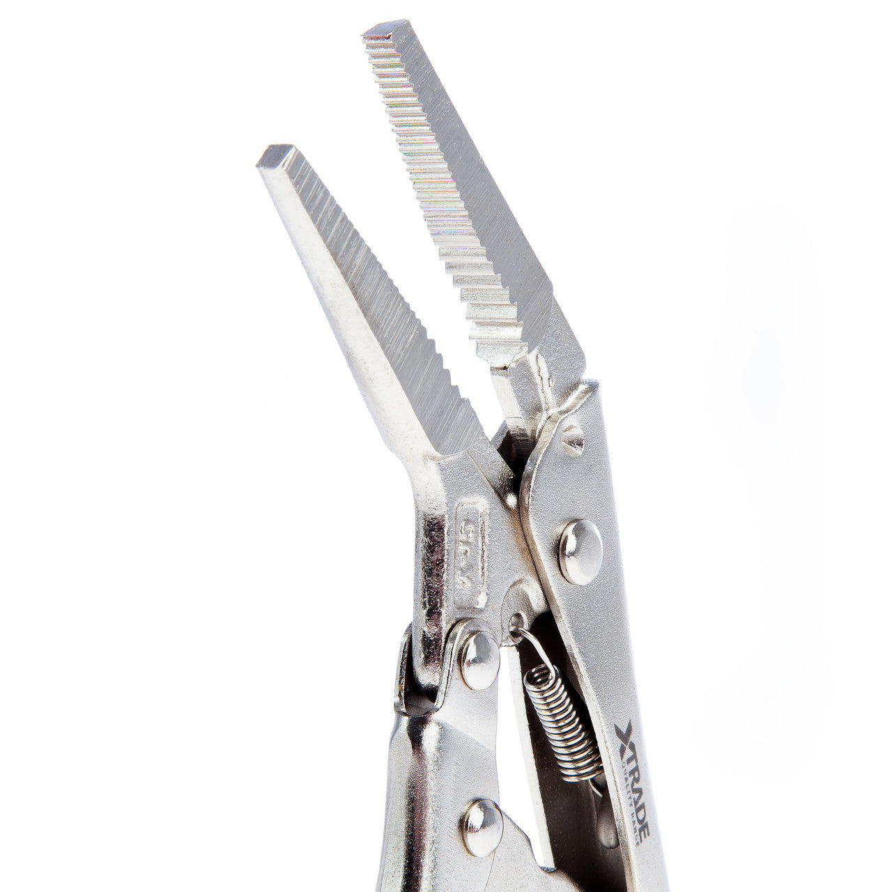XTrade 6" 165mm Long Nose Locking Pliers Quick Release Machined Jaws X0900205