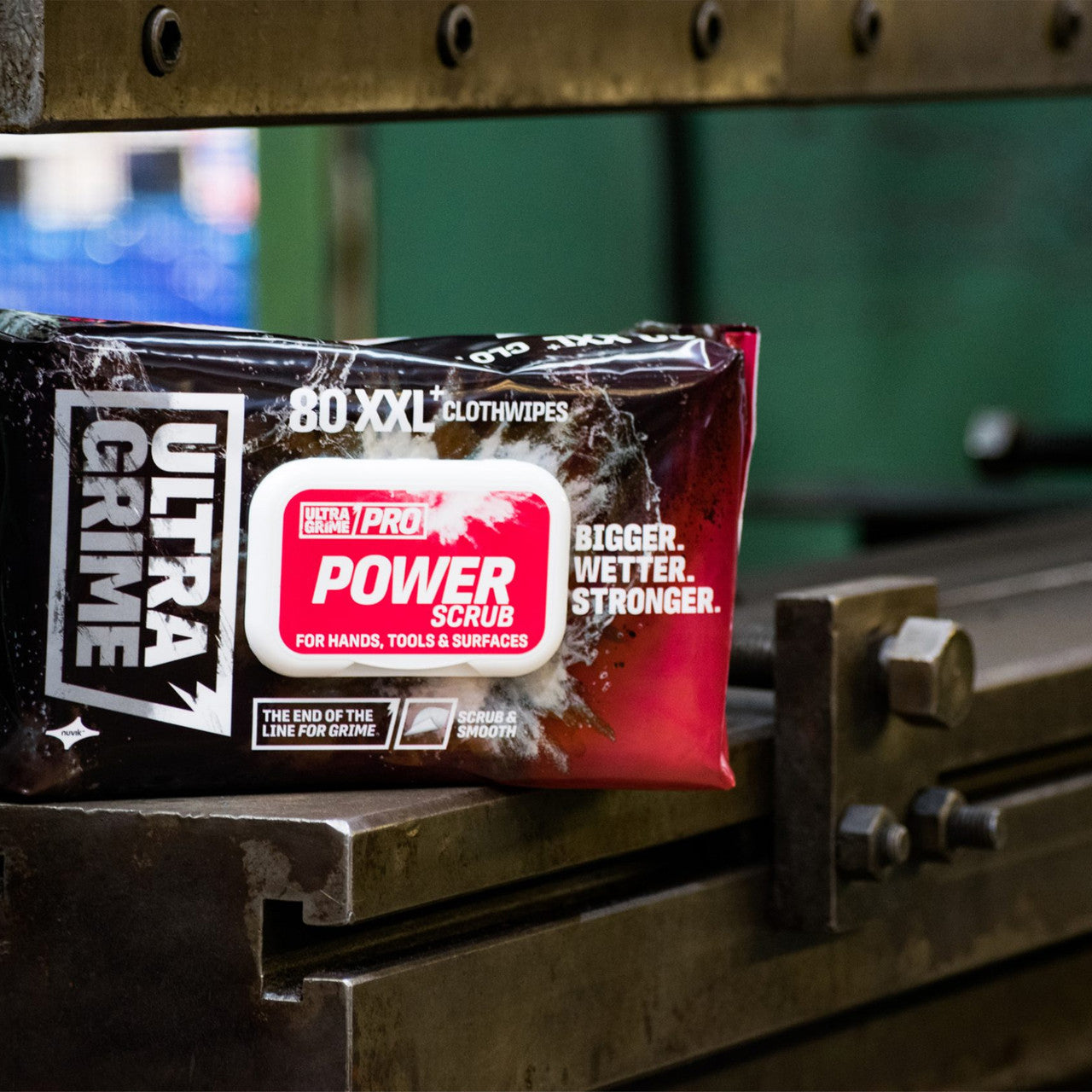 UltraGrime Power Scrub Clothwipes 38cm x 25 cm 80 Pack x 6 in CDU 5920