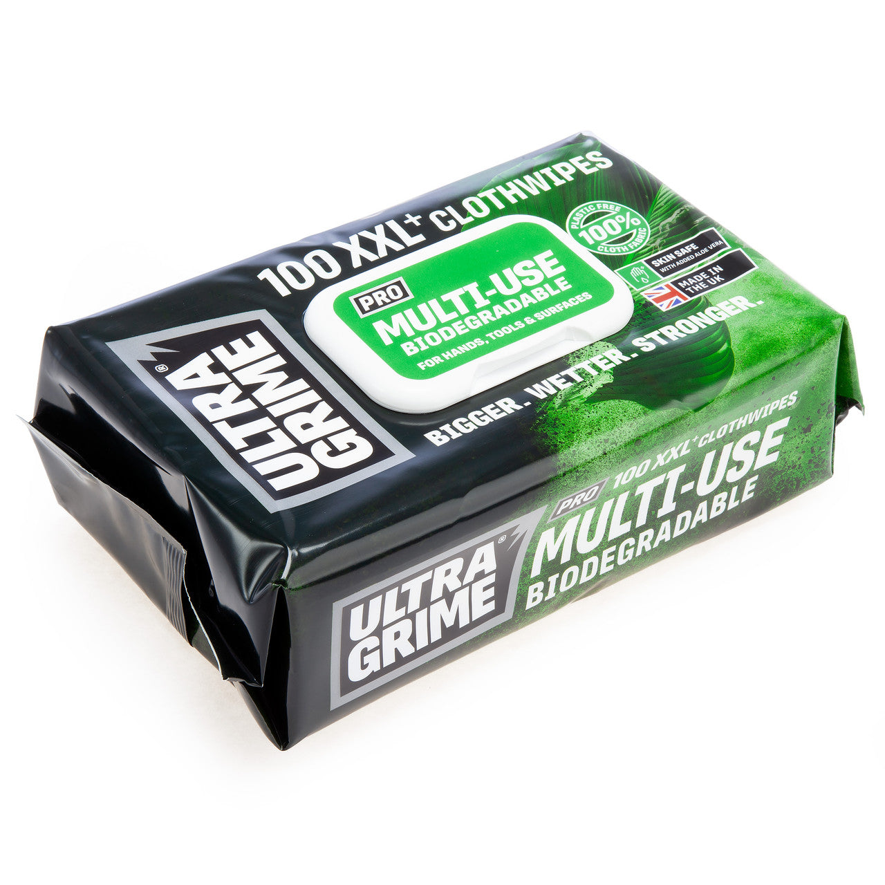 UltraGrime Pro 5940 Multiuse Bio XXL+ Clothwipes (100 Pack x 6 in CDU)