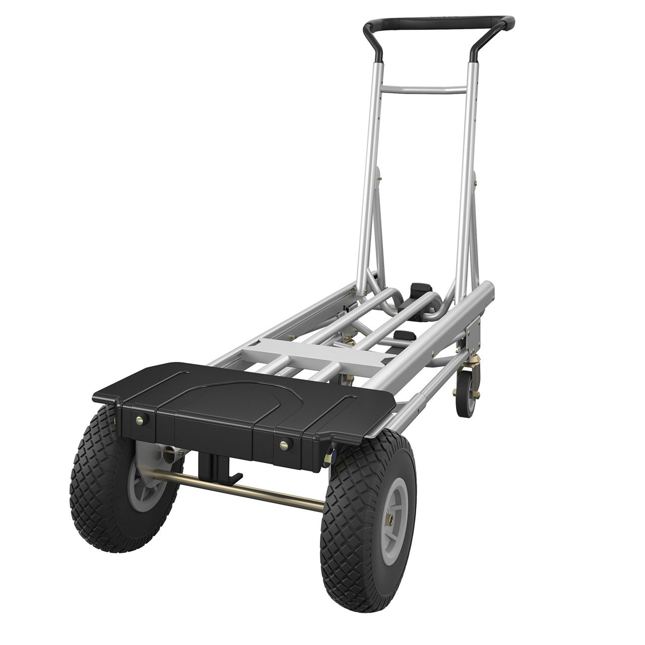 Cosco 4-in-1 Sack Truck Flat Free Wheels 453kg Capacity Pack Of 2 12323ASB1IO-2