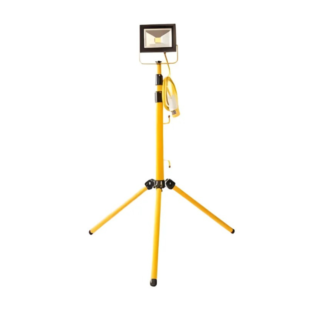 Connexion LED Telescopic Single Head Tripod Light 20W 110V Cable 3mtr 10913