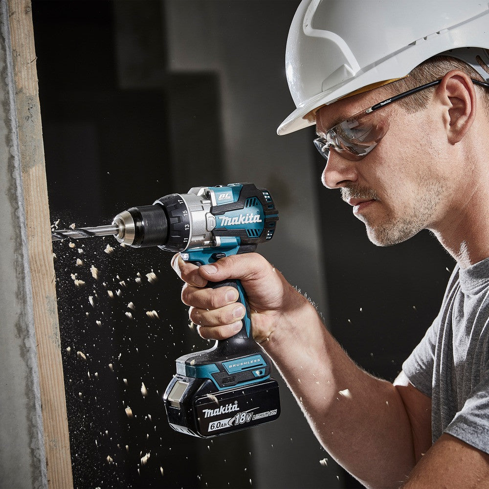 Makita 18V Brushless Combi Drill Body Only Brushless Motor 13mm Chuck DHP489Z