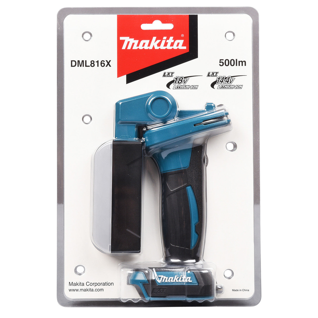 Makita LXT 14.4/18V Torch Body Only 18 LEDs Provides 500 Lumens DML816X