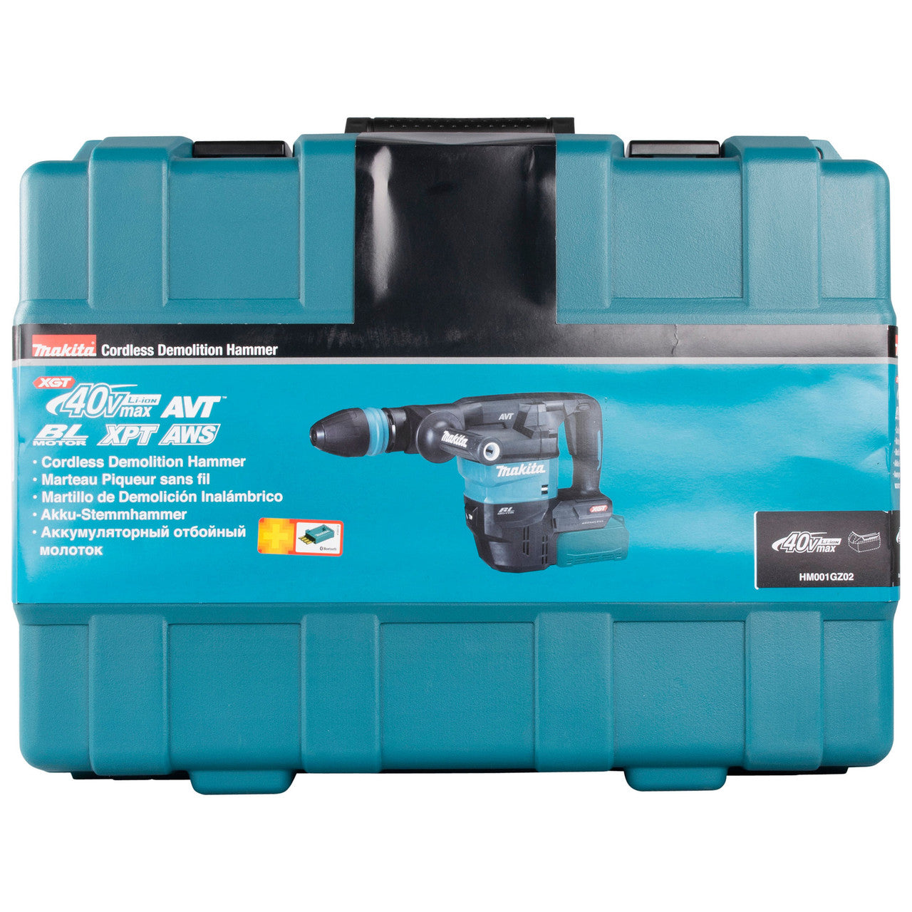 Makita 40VMax XGT SDS Max Demolition Hammer Body Only Soft Start HM001GZ02