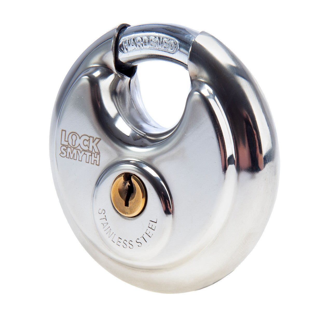 Locksmyth L2200031 Stainless Steel Disc Padlock 70mm