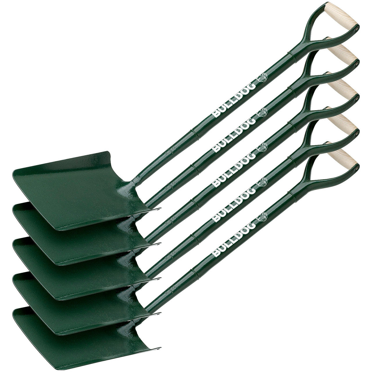 Bulldog All Metal No.2 Taper Mouth Shovel 28” Pack of 5 Handle 711mm 5TM2AM-5