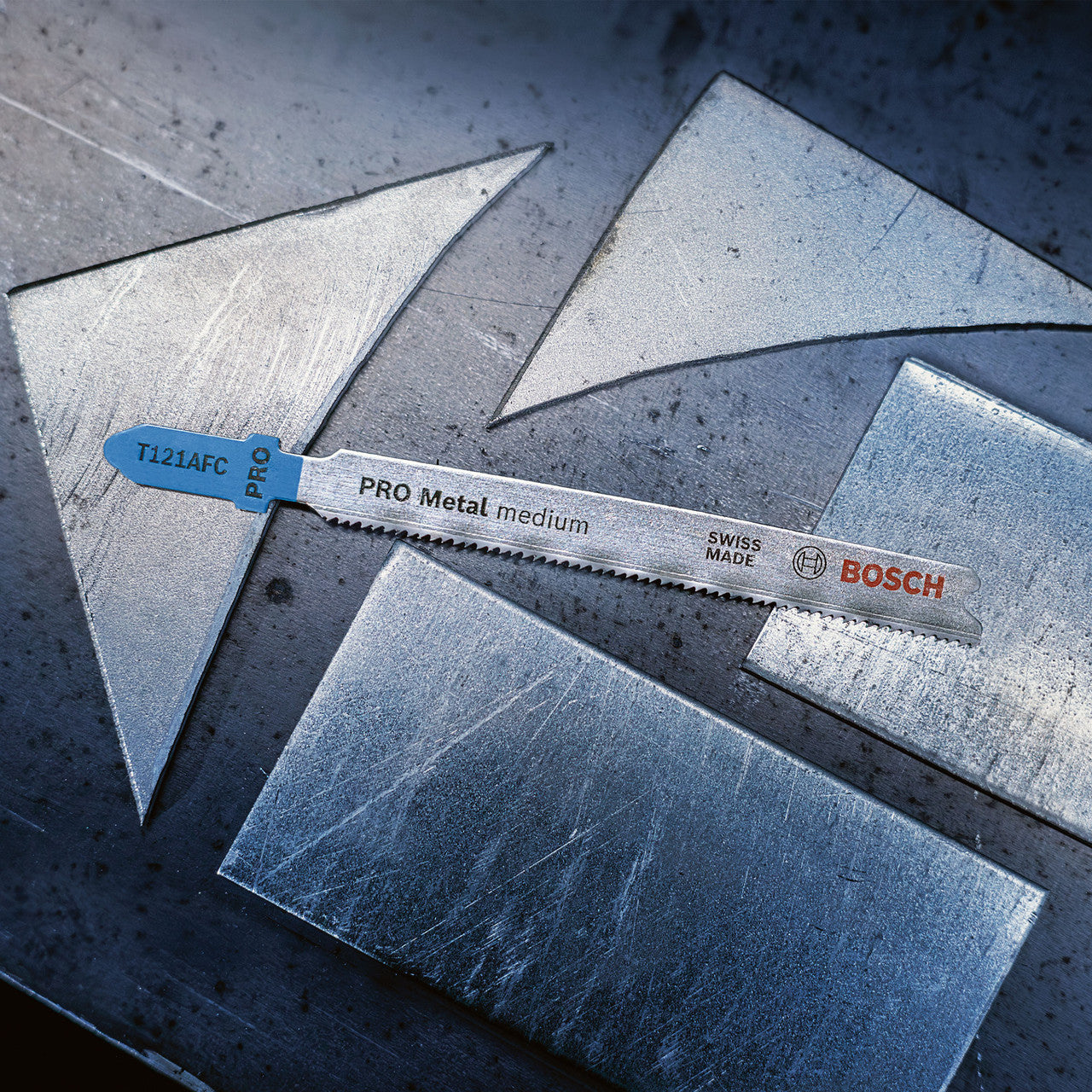 Bosch PRO Medium Metal Jigsaw Blade 92mm Pack of 5 Tooth spacing 1.2mm T121AFC