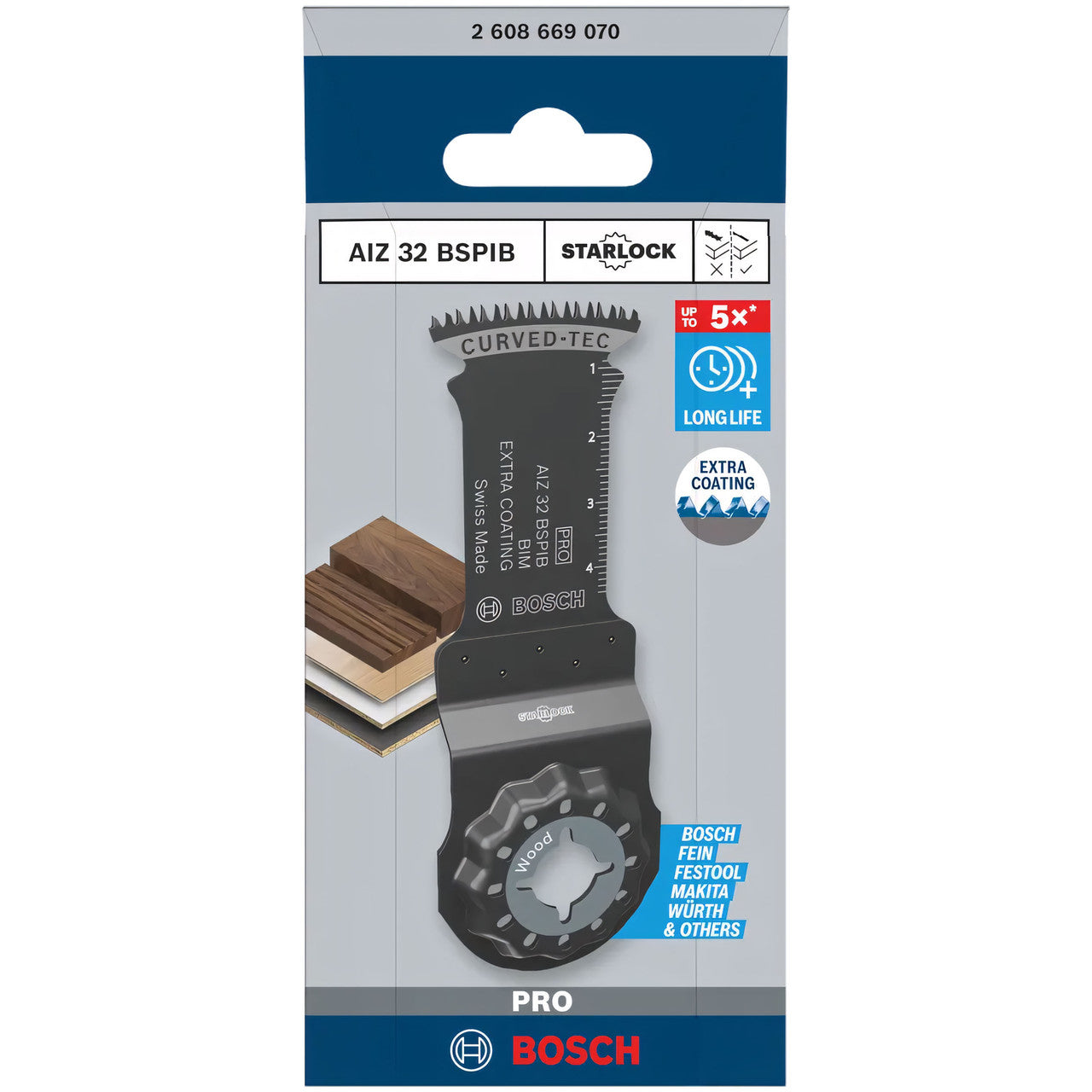 Bosch AIZ 32 BSPIB PRO Starlock Plunge Cut Multi-Tool Blade