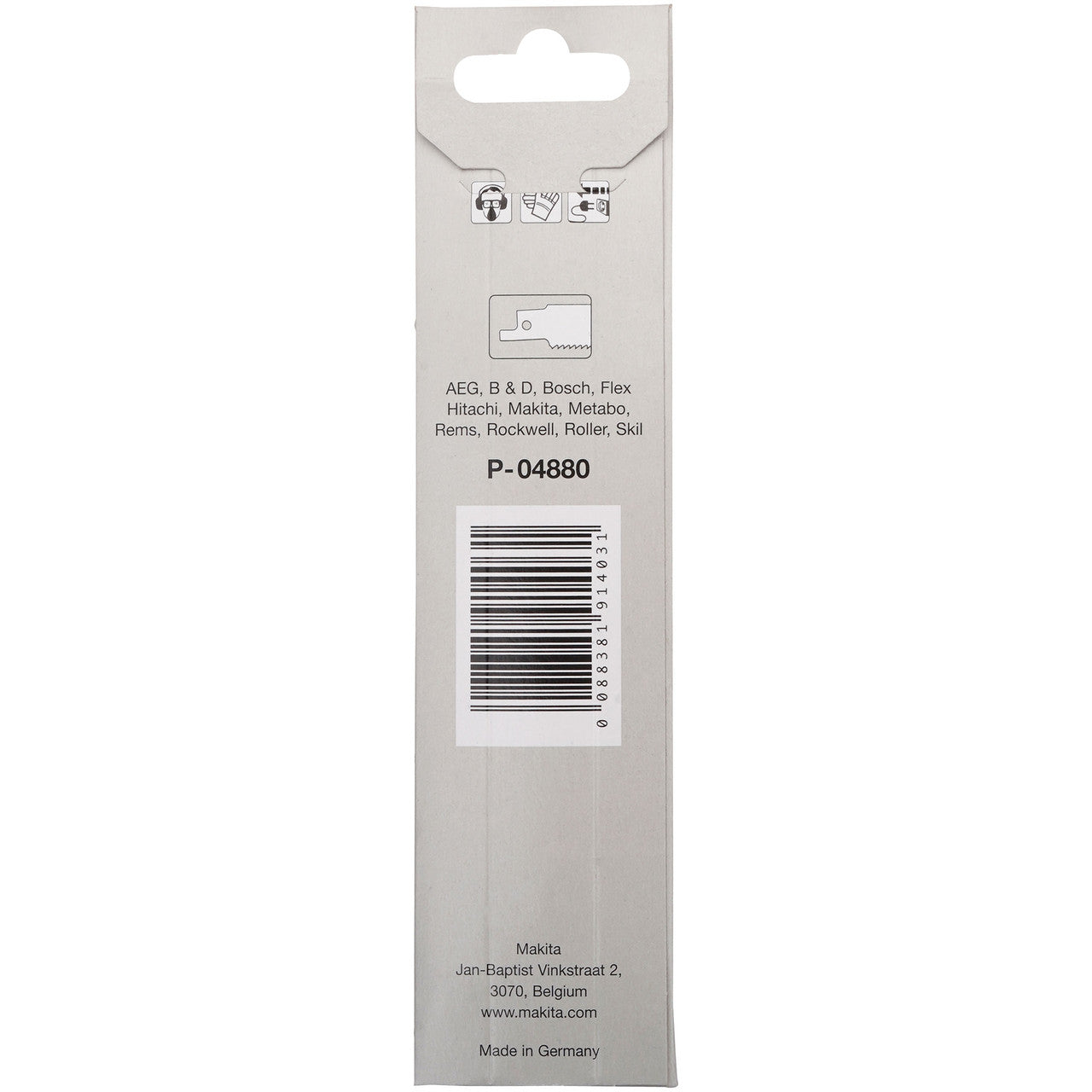 Makita P-04880 BiM Reciprocating Saw Blade for Metal 150mm (Pack of 5)