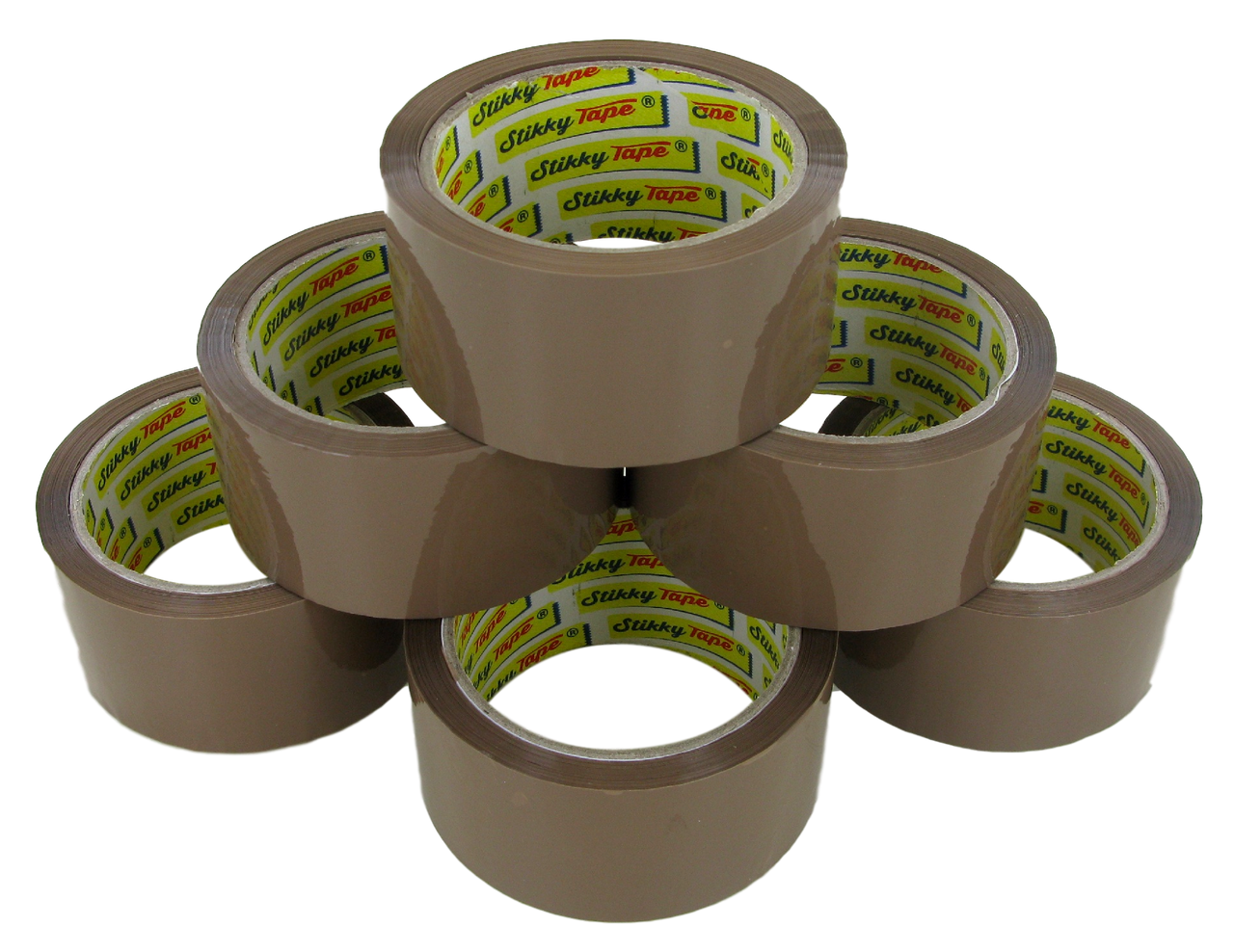 Stikky Tape Original Brown Packaging Tape 48mm x 66m - 46 Micron (Box of 36)