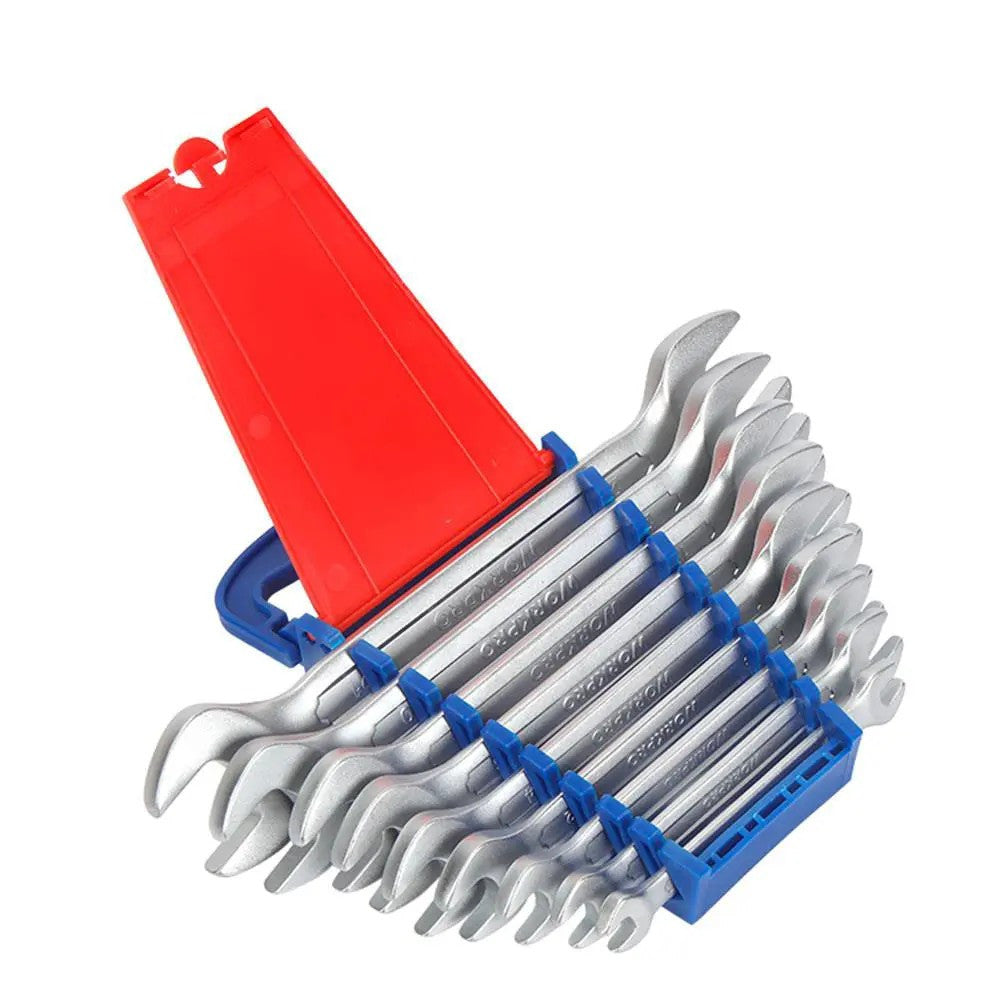 Workpro WP202505 CR-V Double Open Wrench Set (9 Piece)