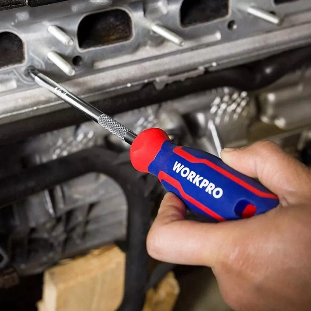Workpro WP200505 CR-V Magnetic Screwdriver Set (8 Piece)